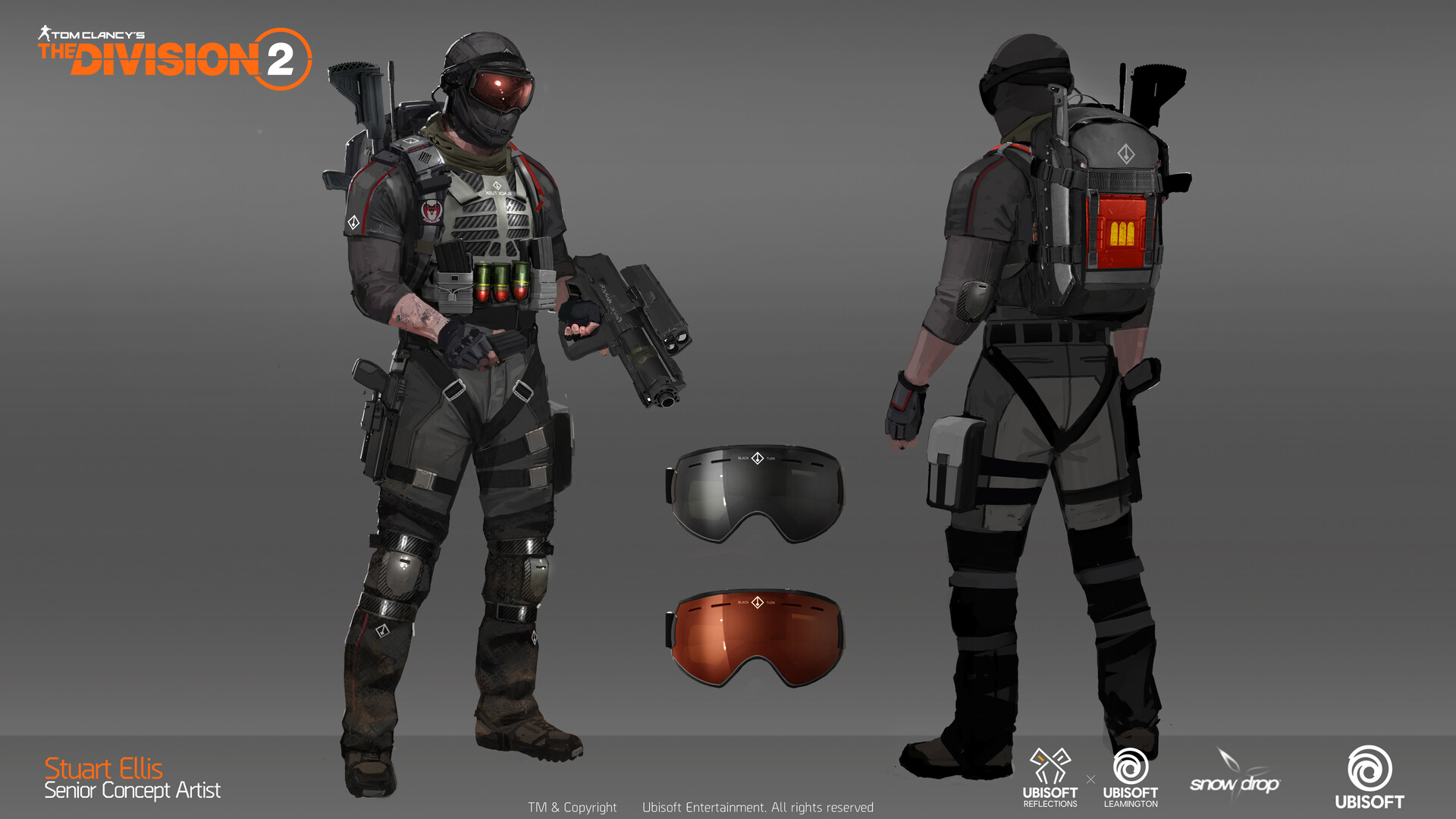Artstation Division 2 Black Tusk Thrower Concept Stuart Ellis Don't worry, this is the division and items are pretty clearly signposted once you're near them. division 2 black tusk thrower concept