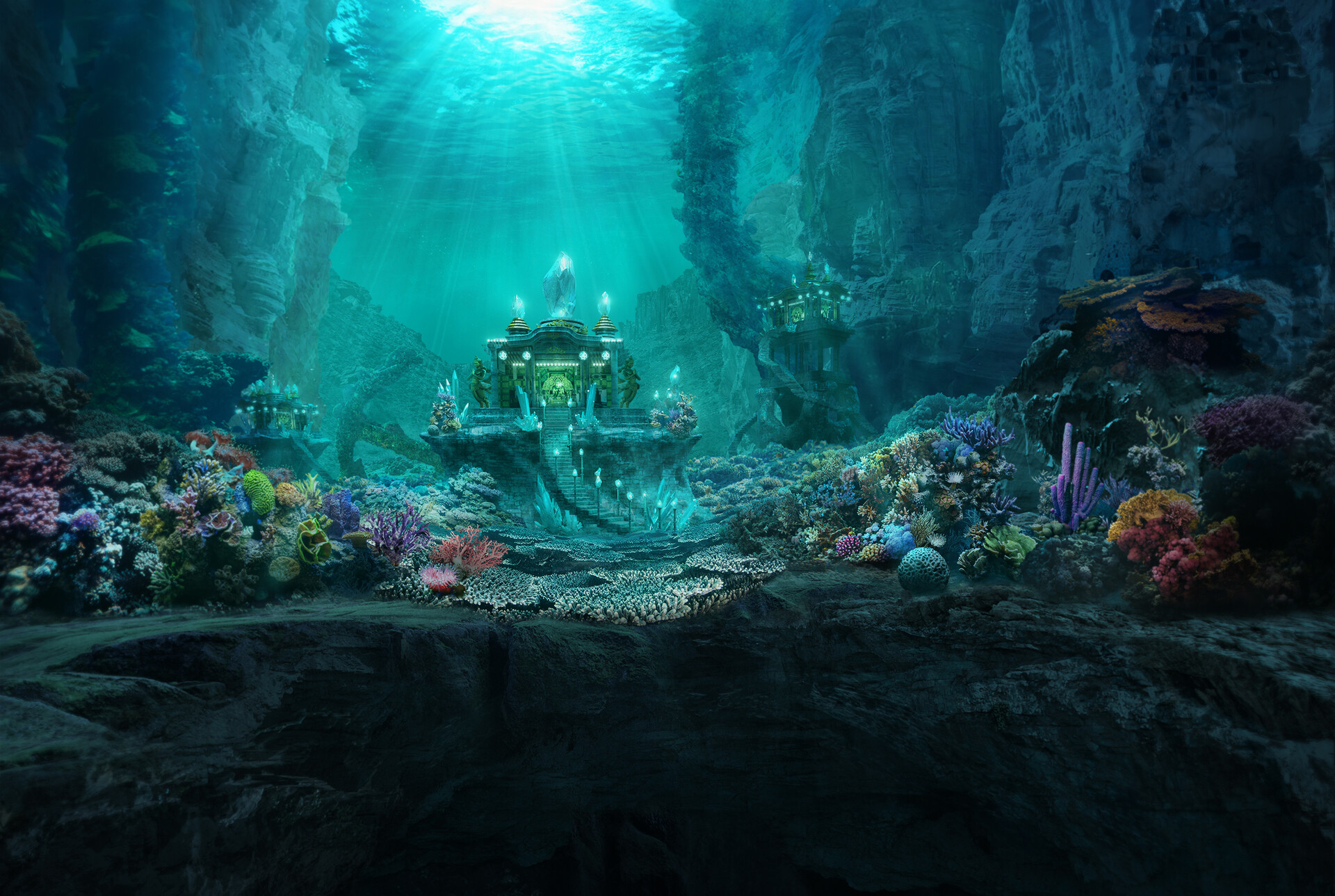 Yoshiki Shimahara Sakura Japan In The Box Sea Part Mattepainting 明治座 All Rights Reserved