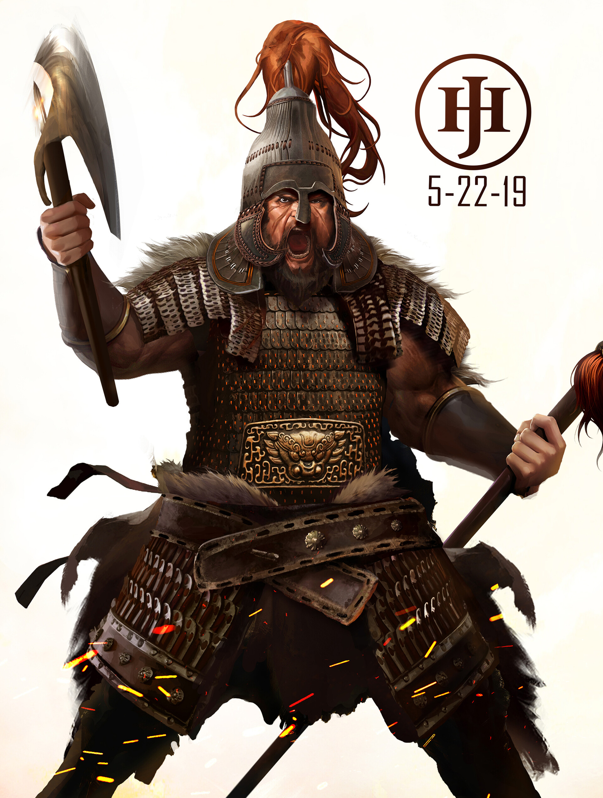 Artstation Avar Warrior Rouran Khaganate É¿ç¦å°åå£« Æç¶å¯æ±å½ Jack Huang É»å­¤å¿  The xianbei were largely subordinate to larger nomadic powers and the han dynasty until they gained prominence in 87 ad by killing the xiongnu. avar warrior rouran khaganate