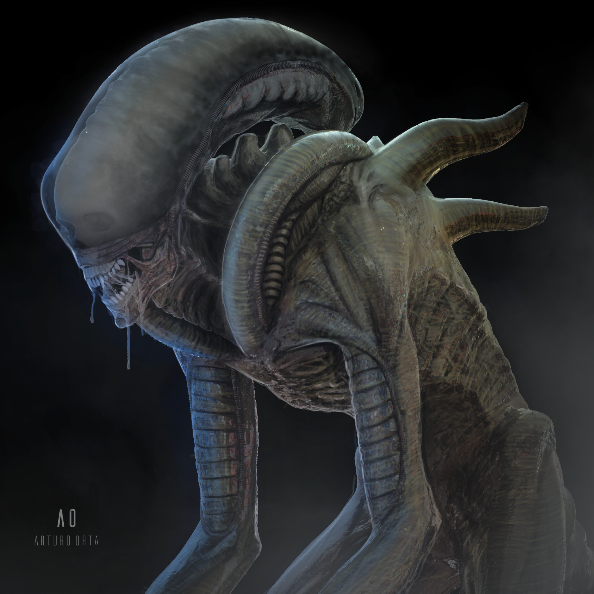 Artstation Xenomorphs Arturo Orta