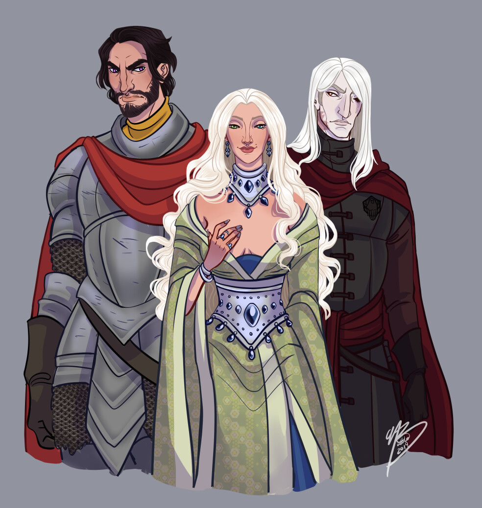 Naomi Buttelo - Bittersteel, Shiera Seastar, and Bloodraven