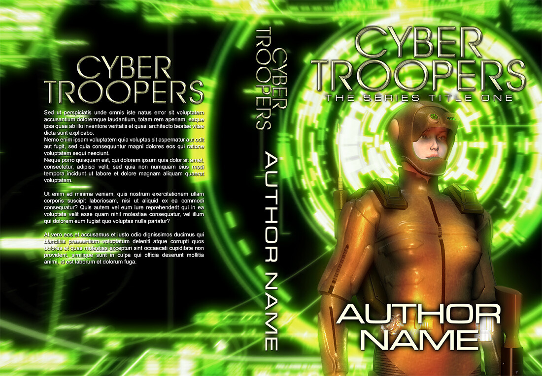 Cyber Troopers - layout