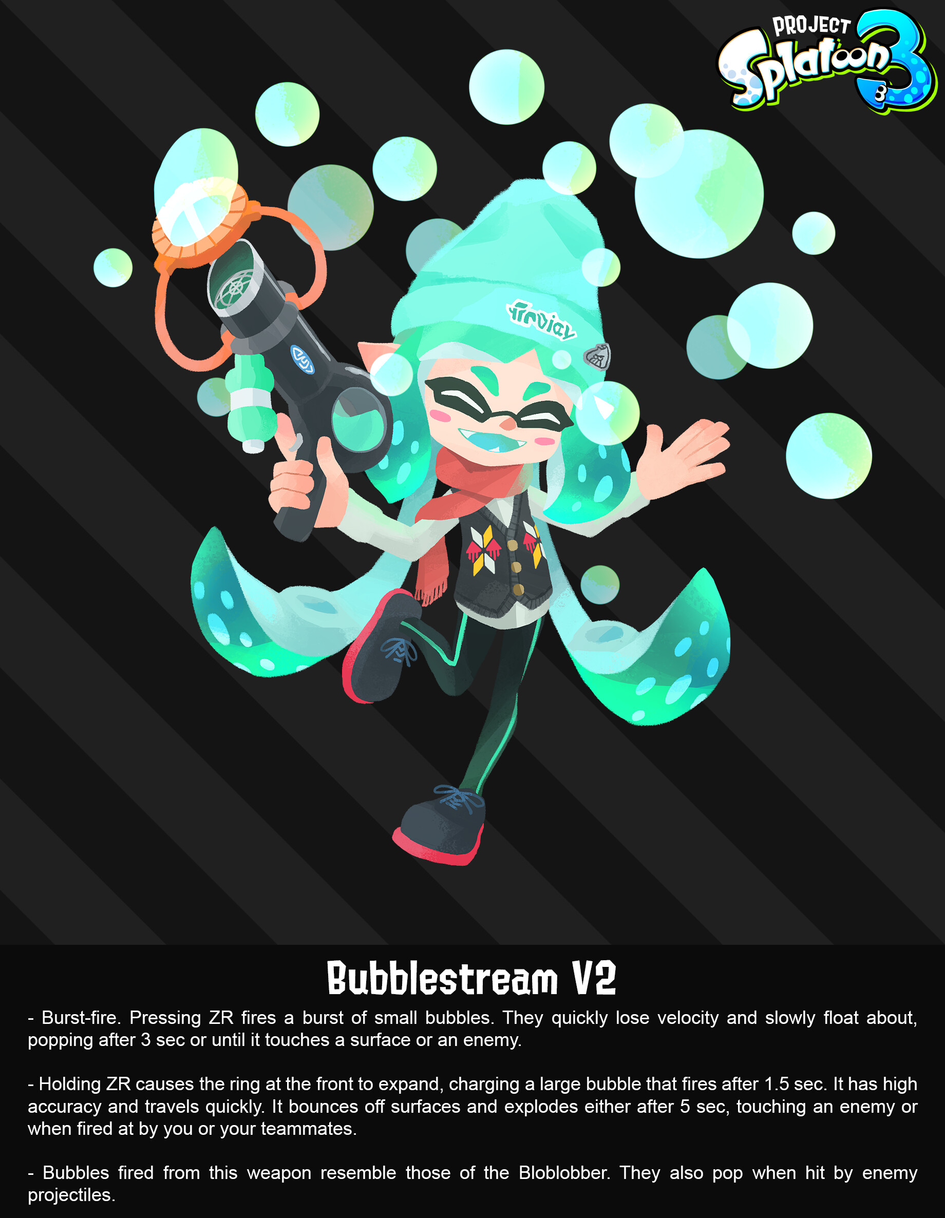 ArtStation - Project Splatoon 3 - New Weapons