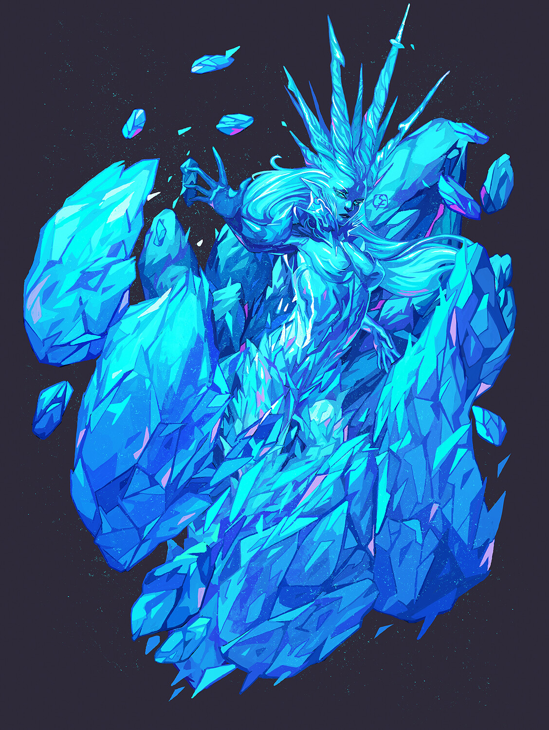 Artstation Crystal Shiva Silas Owen