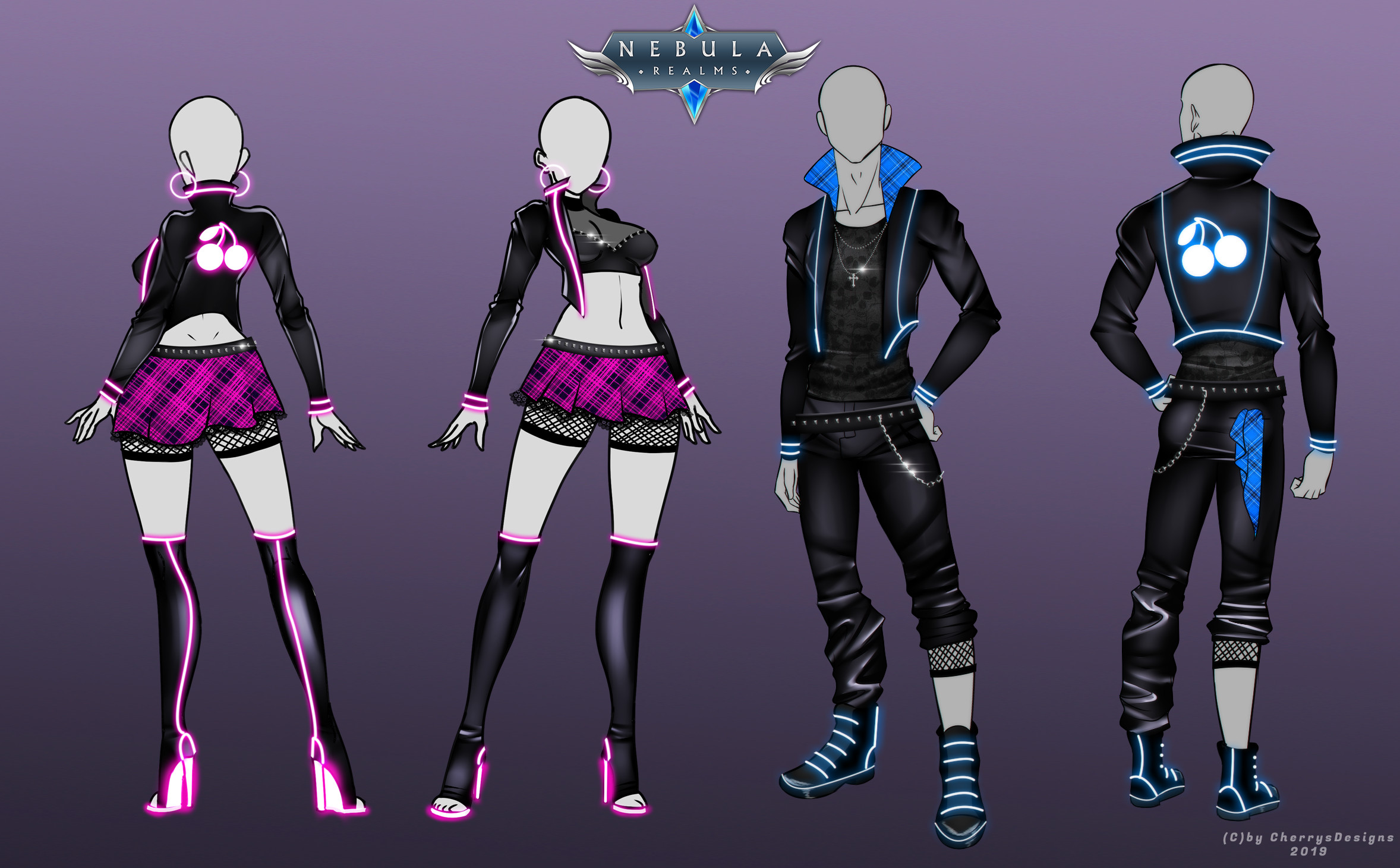 Outfit Designs Best Digital Tailor In Town Concept Art For Nebula Realms