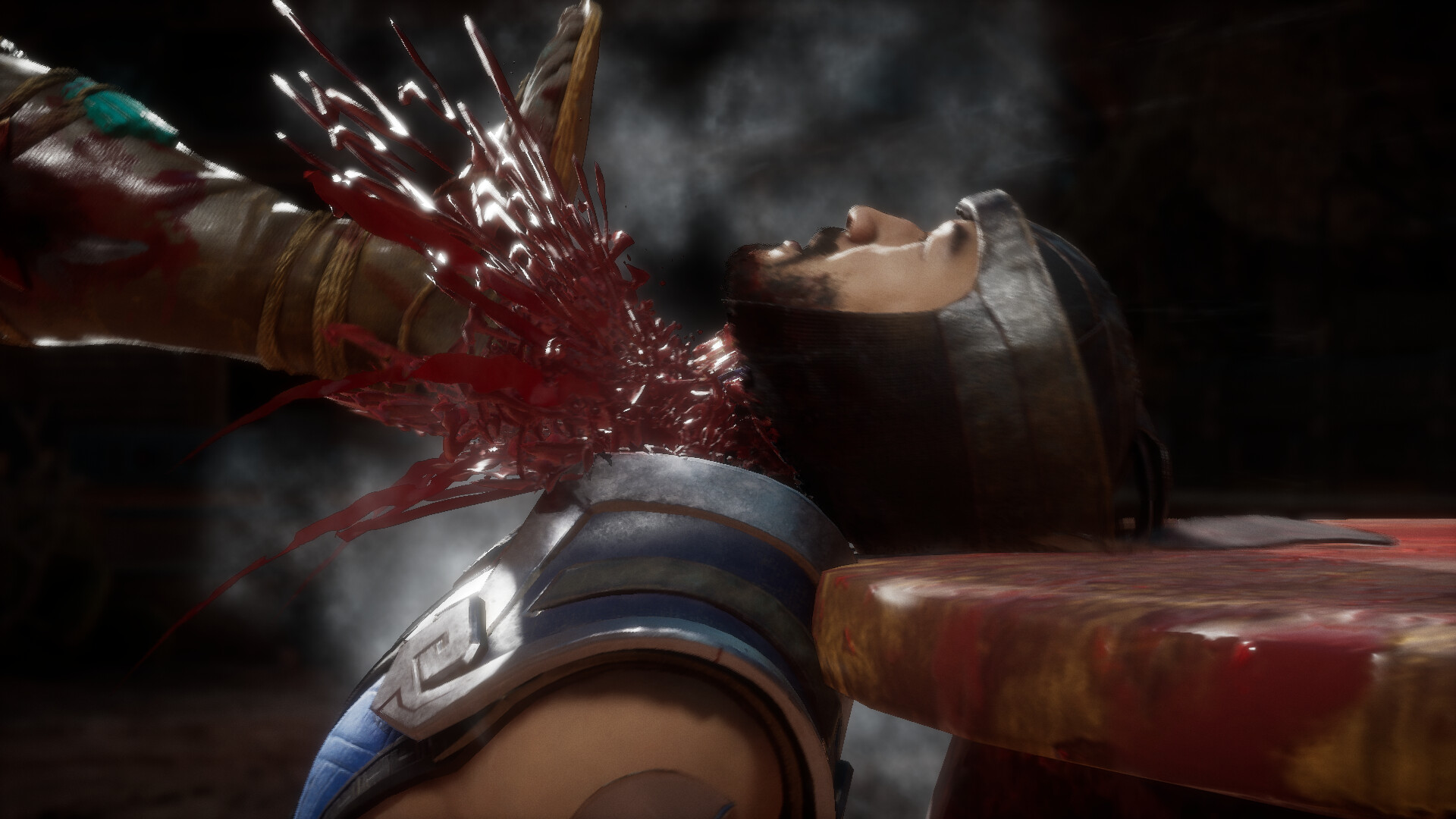 ArtStation - VFX - Mortal Kombat 11 - Kung Lao Fatality 2