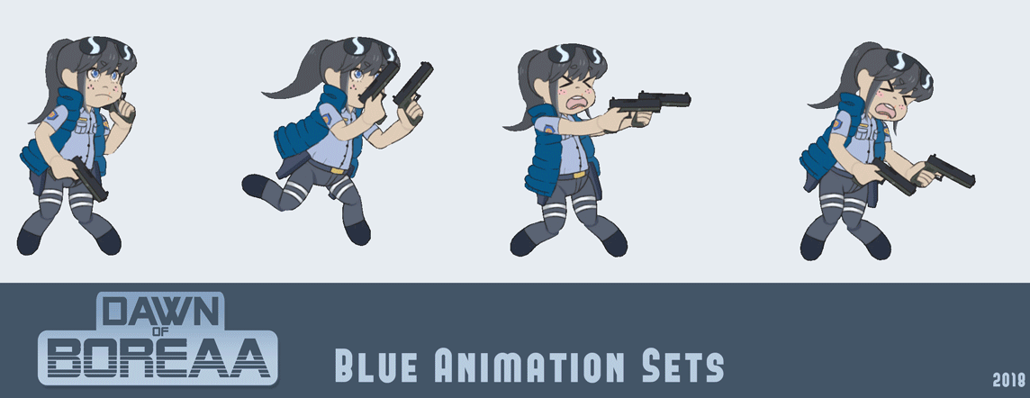 Blue Player Animation