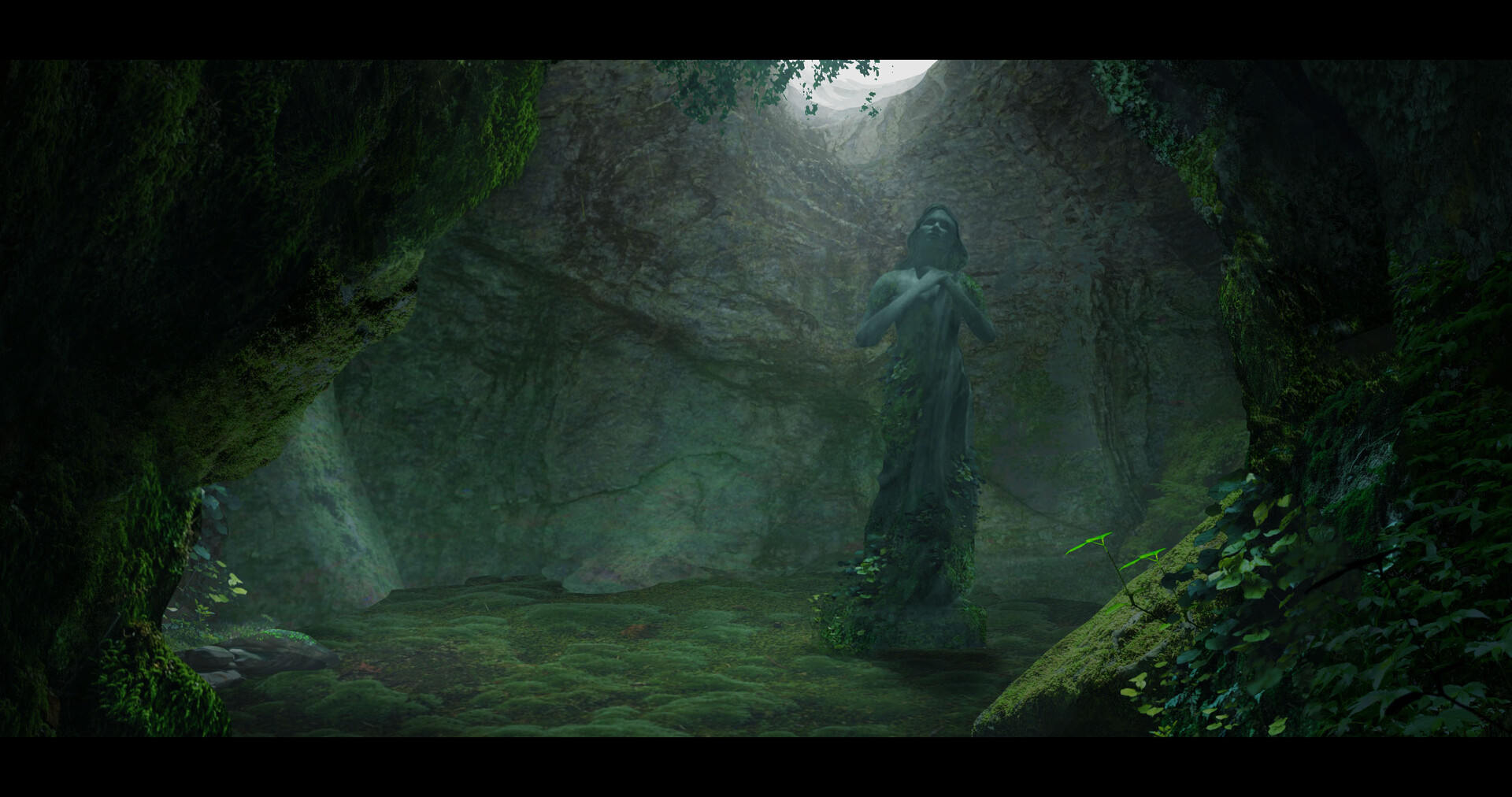 ArtStation 聖なる洞窟