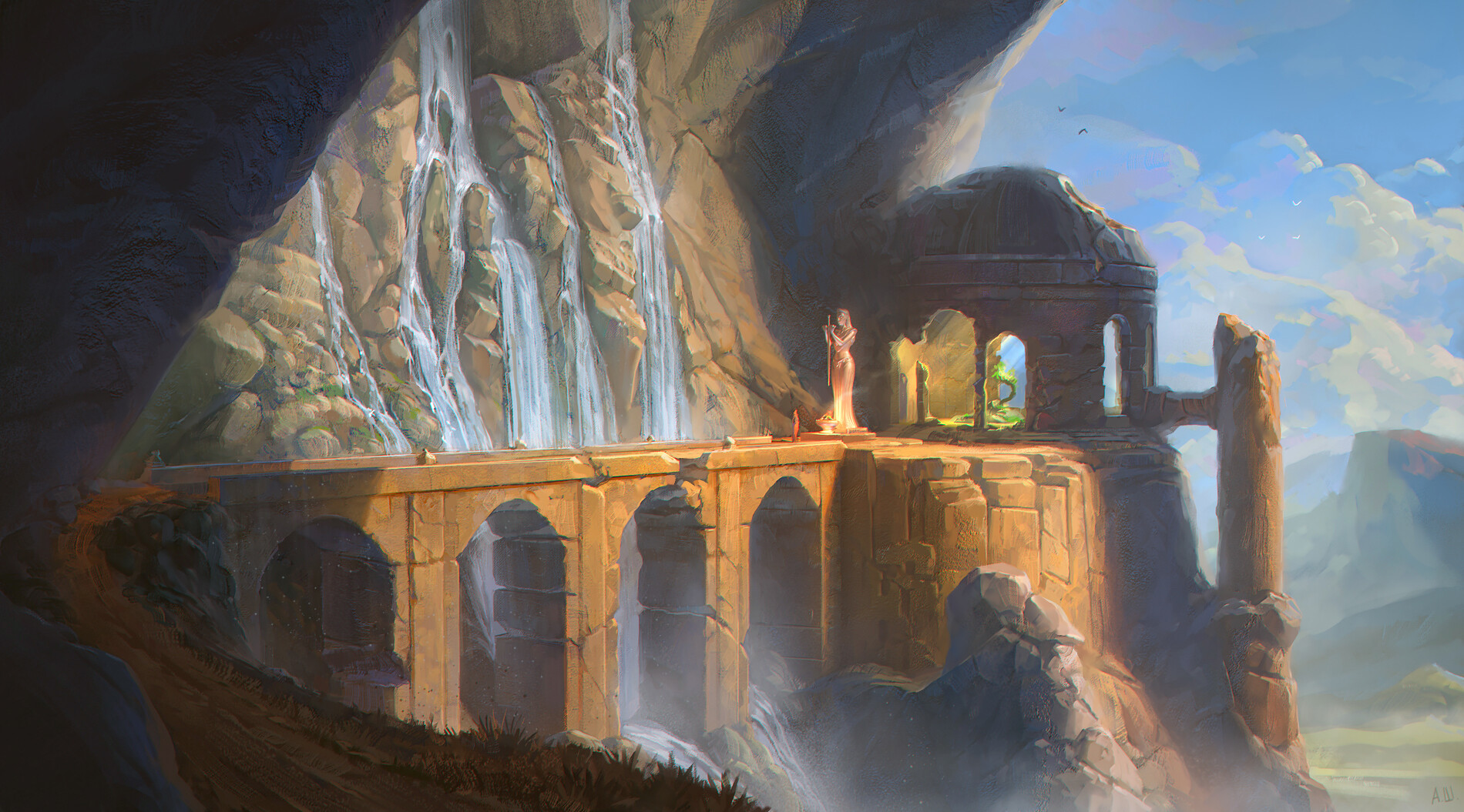 Artstation Fantasy Landscapes 9 Alexey Shugurov