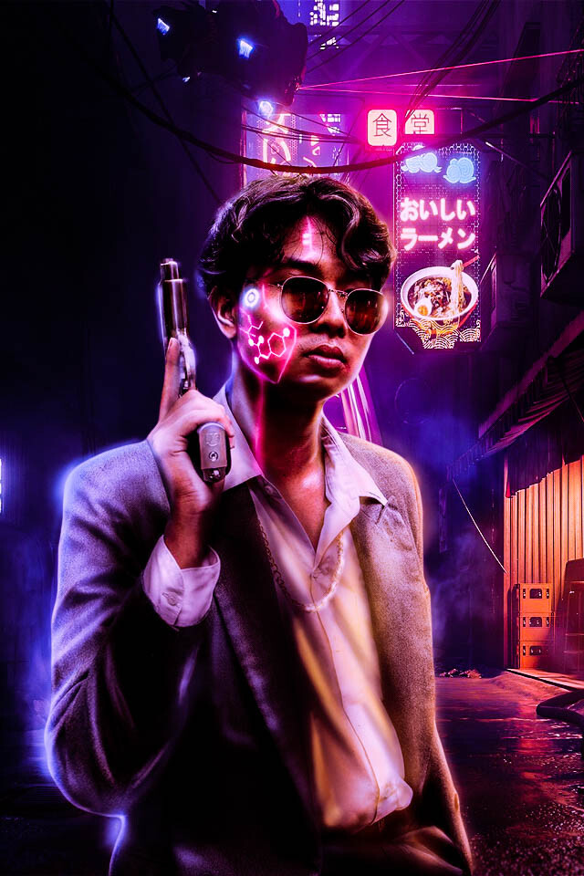 cyberpunk criminal nopanut phetkaew