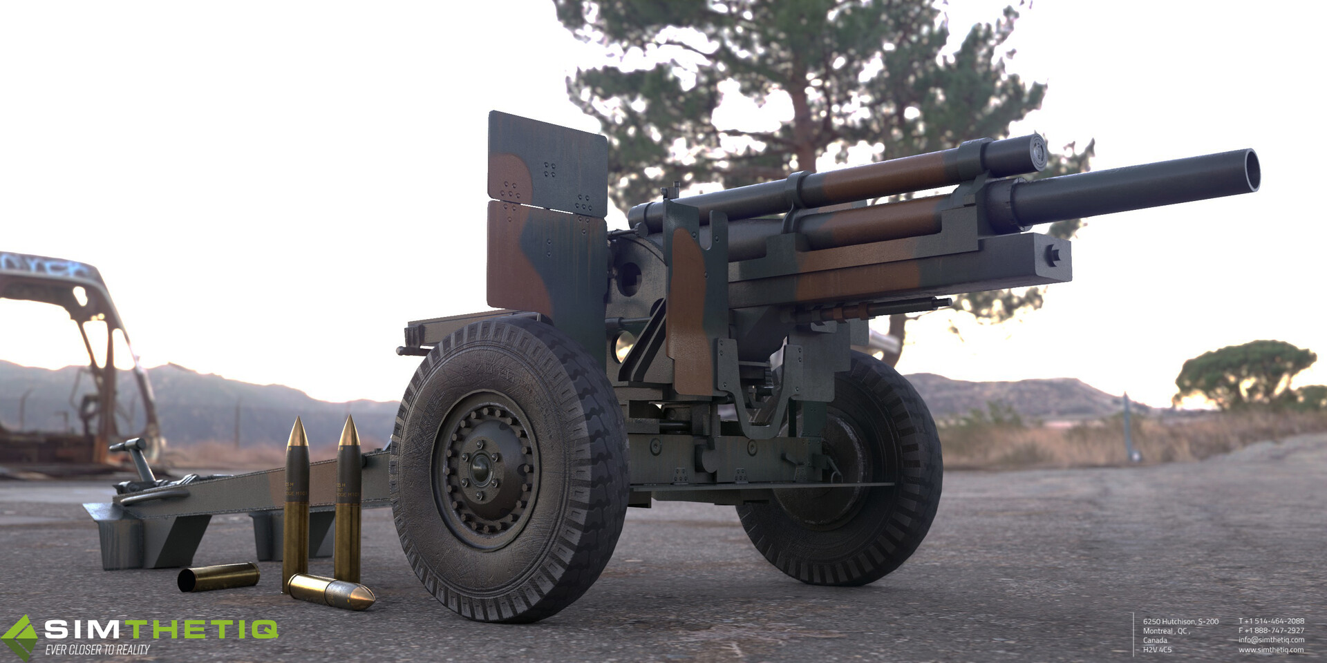 m101 howitzer in movie s