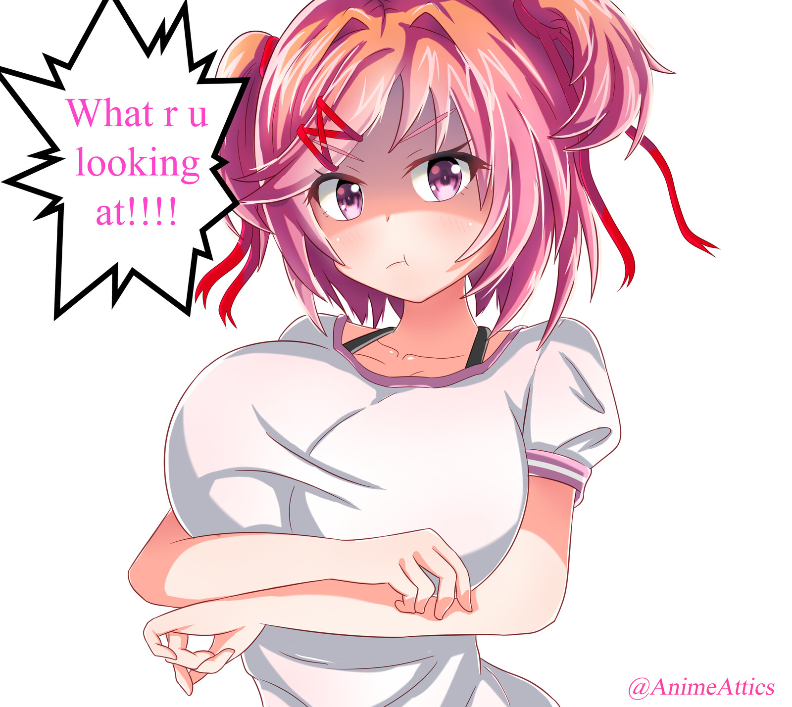 Artstation Natsuki Big Boobs Anime Attics