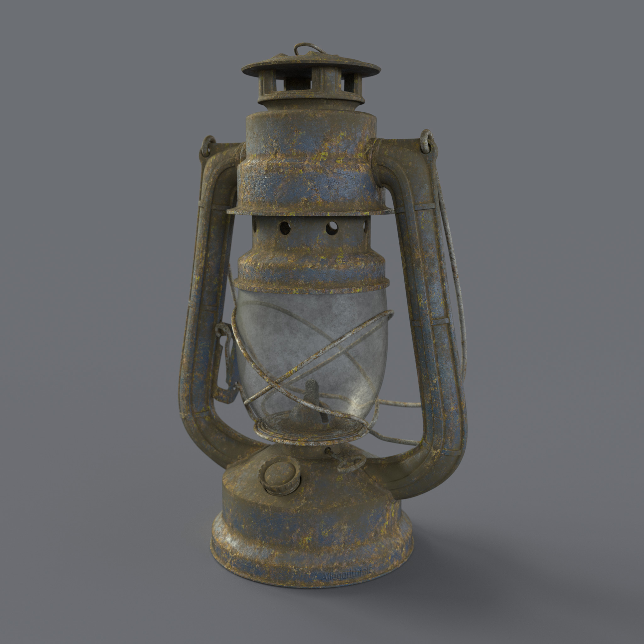 This is a Lantern from the Substance course, I textured it in Substance Painter, while learning about Substance.