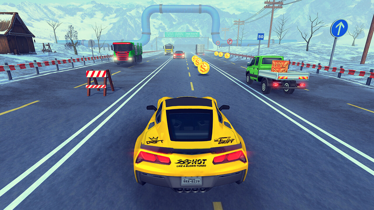 zeeshan tariq traffic highway racing game