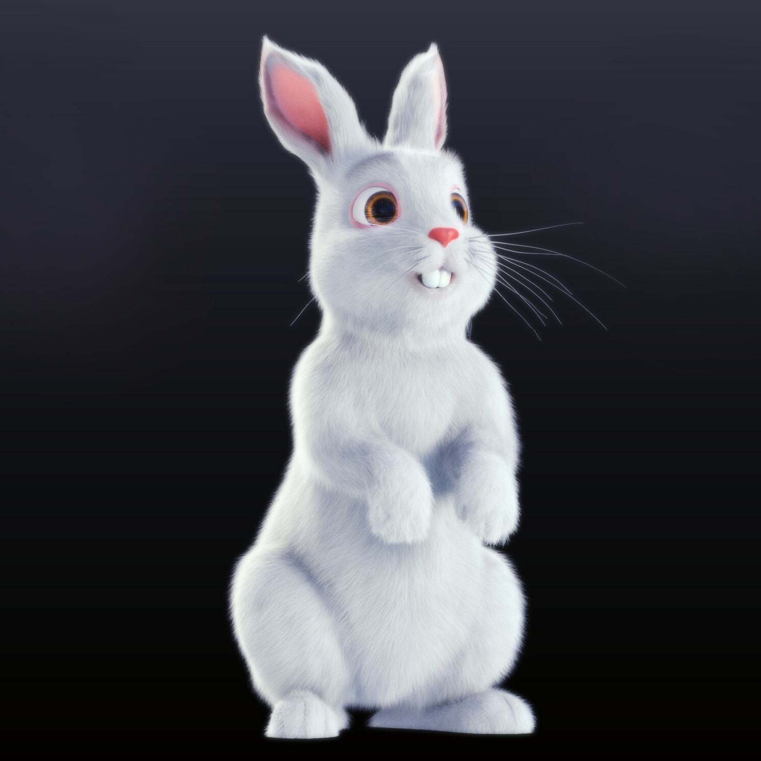 Artstation The Rabbit Of Fiba Bank Beril Ozturk