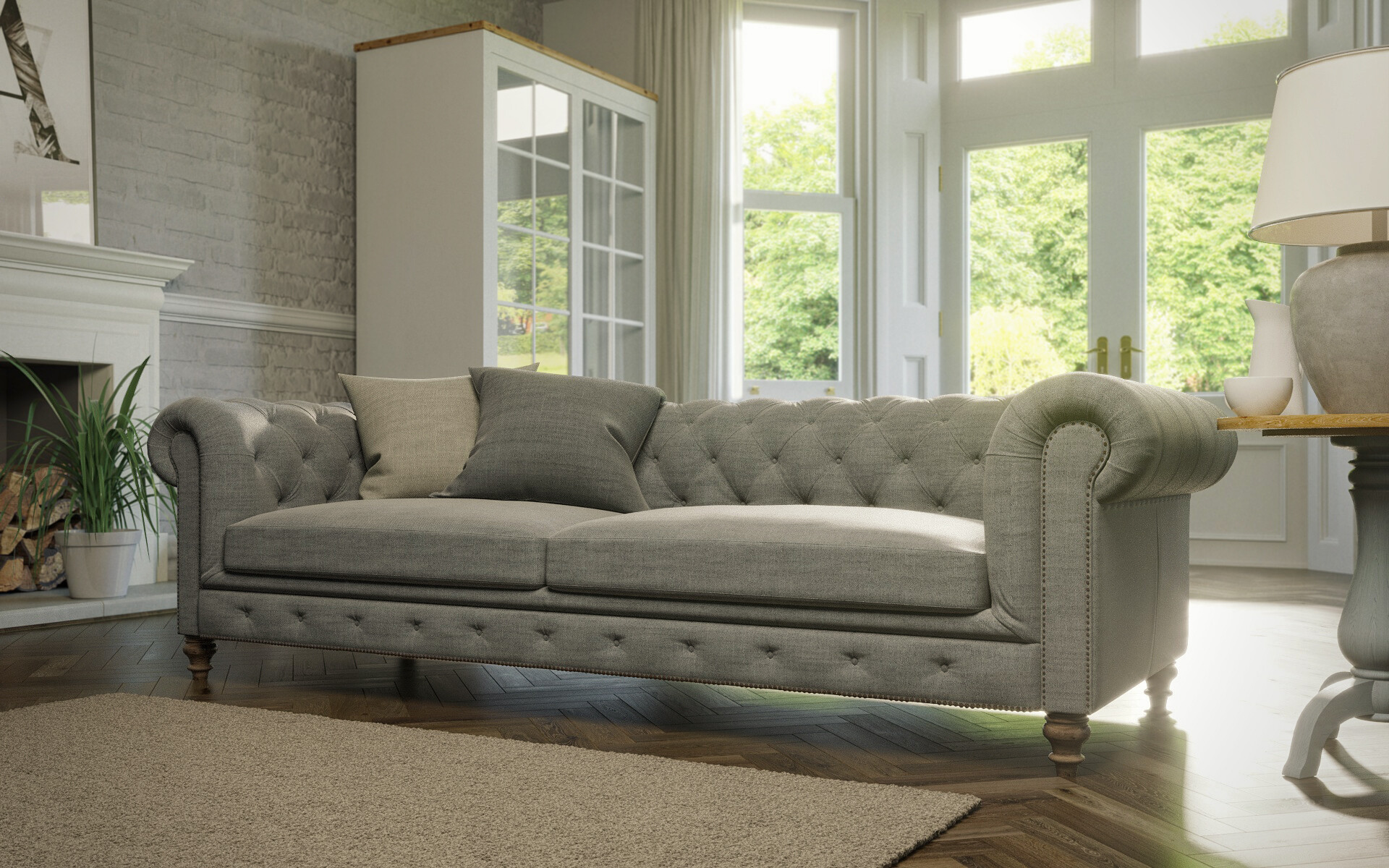 Artstation Contemporary Victorian Living Room Jamie Lord