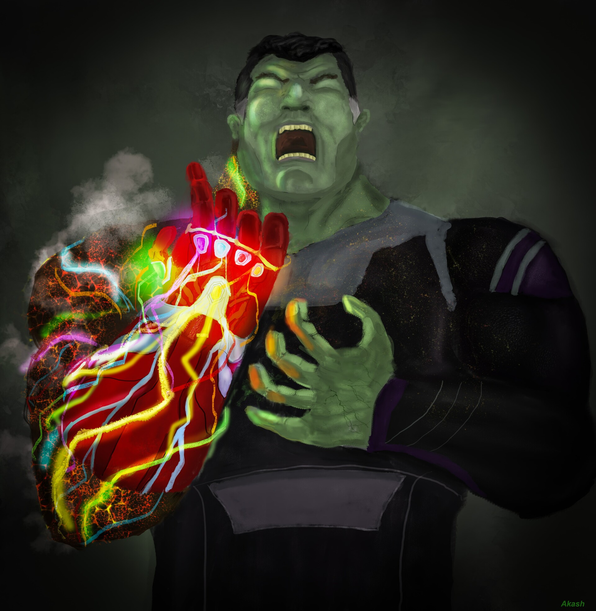 Professor Hulk Concept Art.