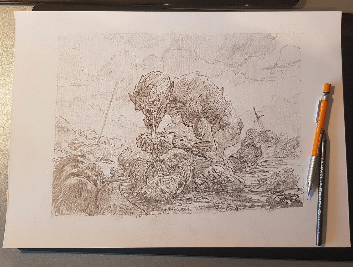 Magic: The Gathering - Carrion Feeder Card (Eternal Masters Edition)