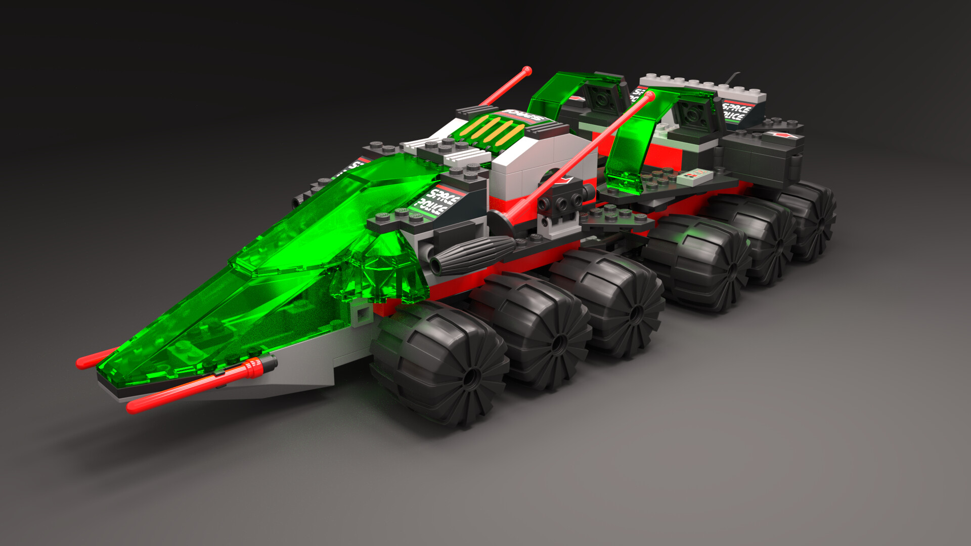 Lego space sale truck