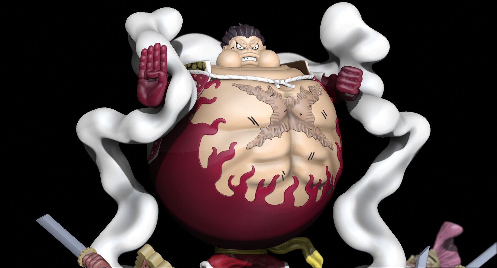 Artstation Tank Man Luffy Jorge Alberto Castillo