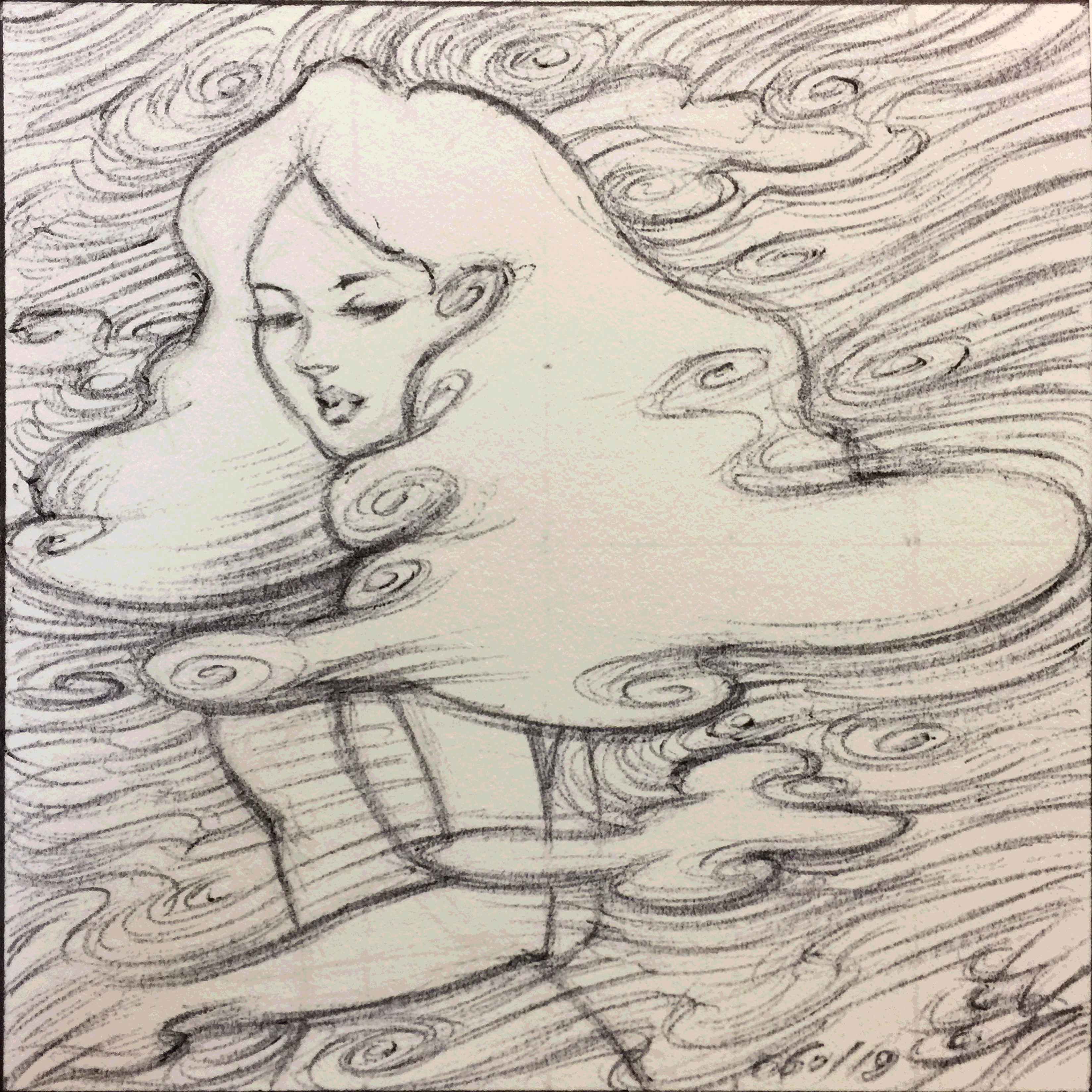 Cloudy Thoughts - Sketch