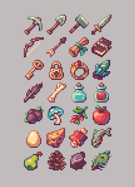 Item sprites