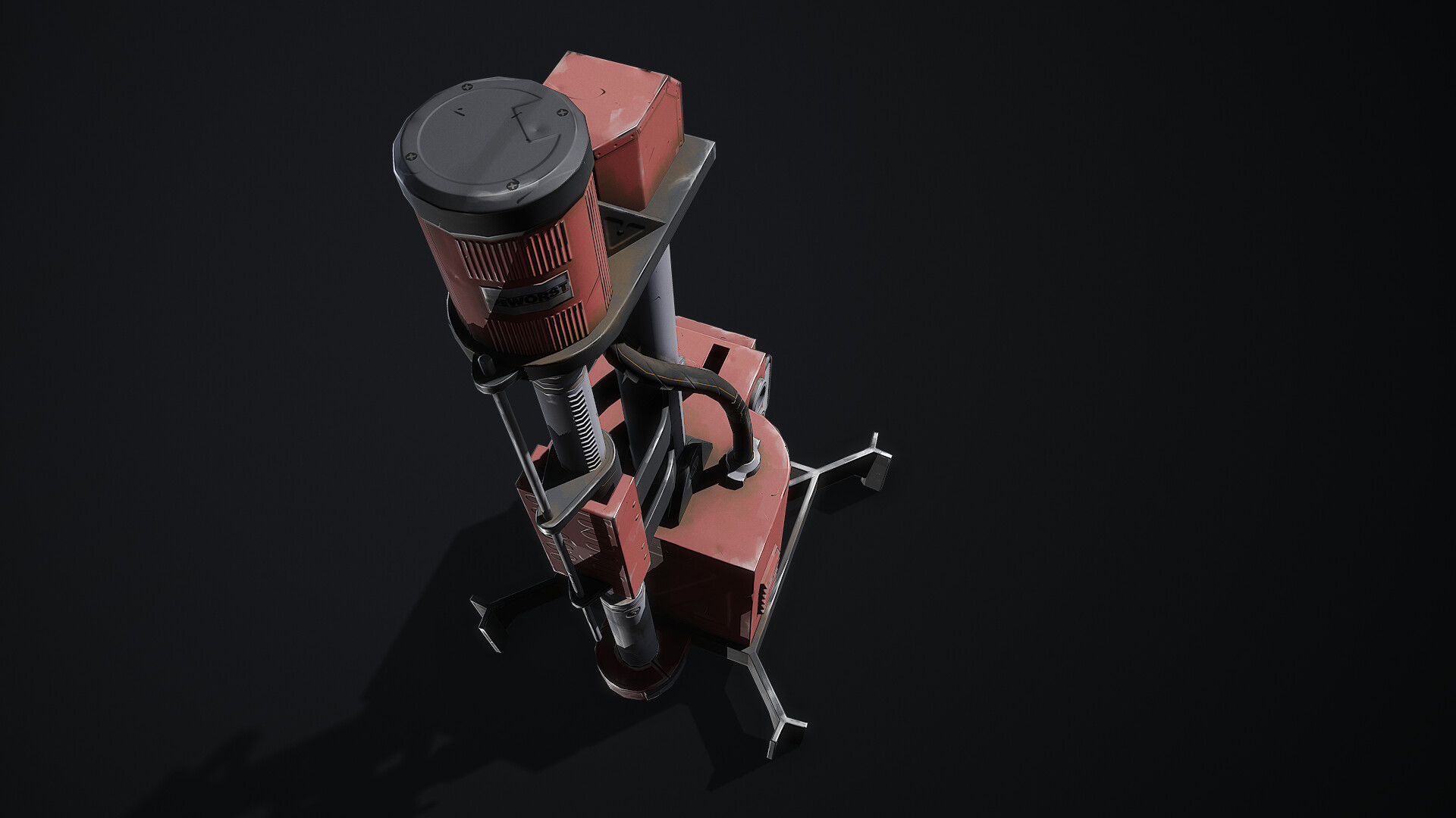 Artstation Core Drill For Hurtworld Guy Milner