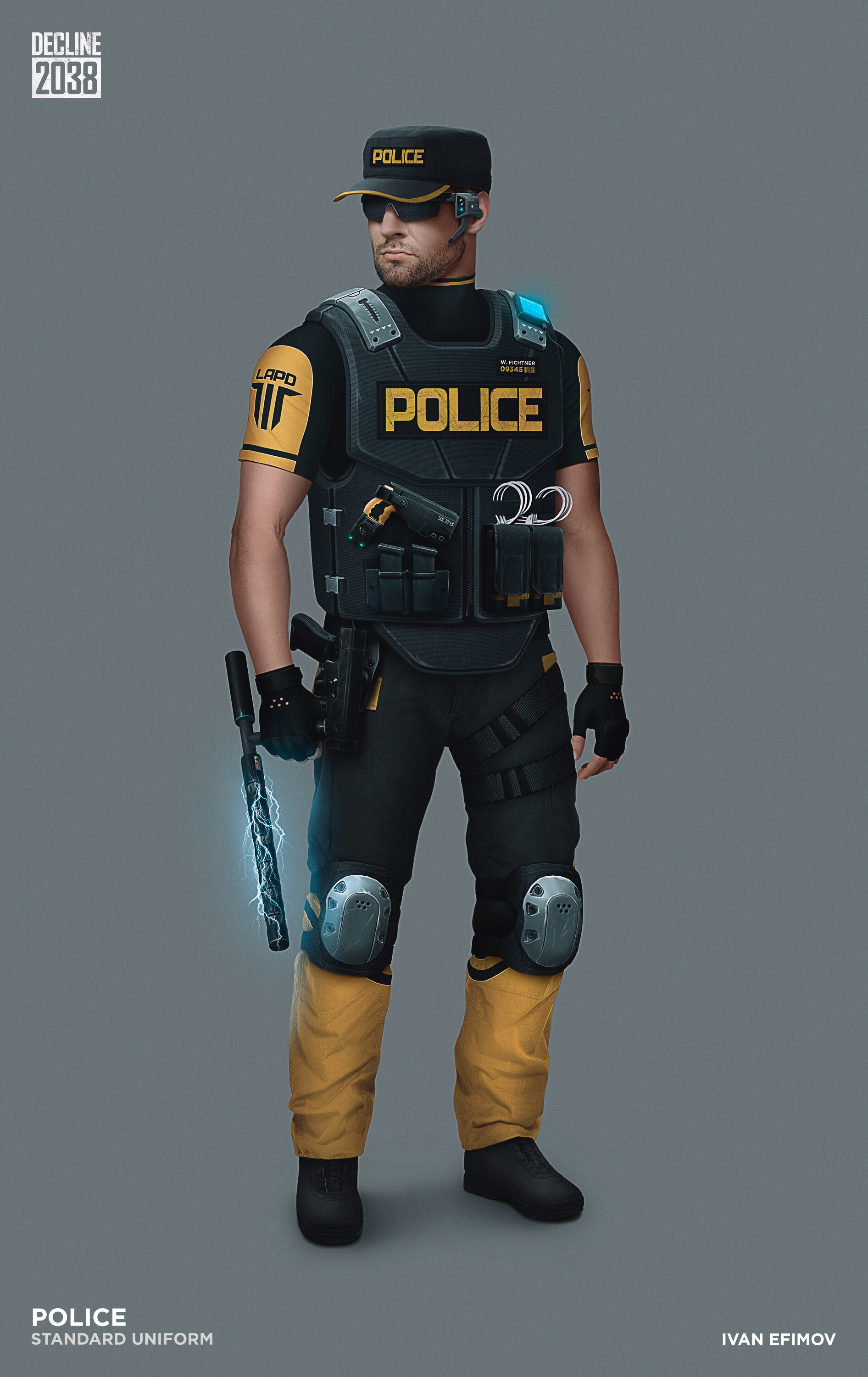 ArtStation - Police Riot Shield