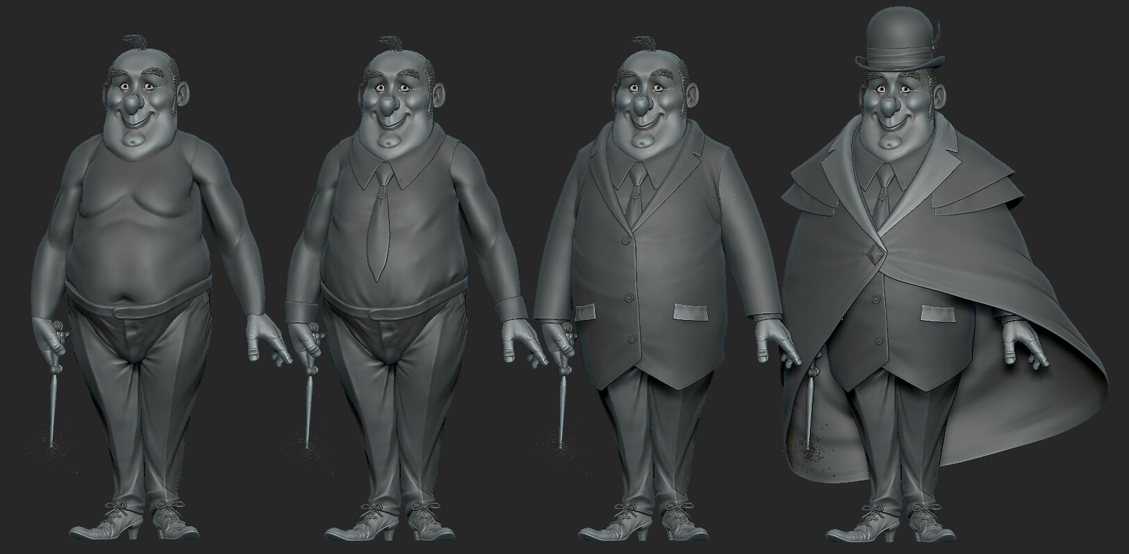 Artstation Cornelius Fudge Fan Art Kos Reed