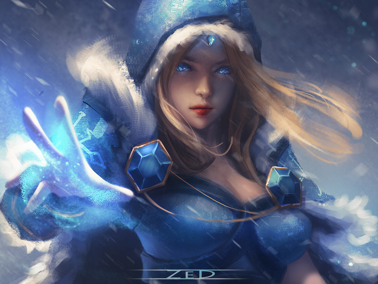Artstation Crystal Maiden