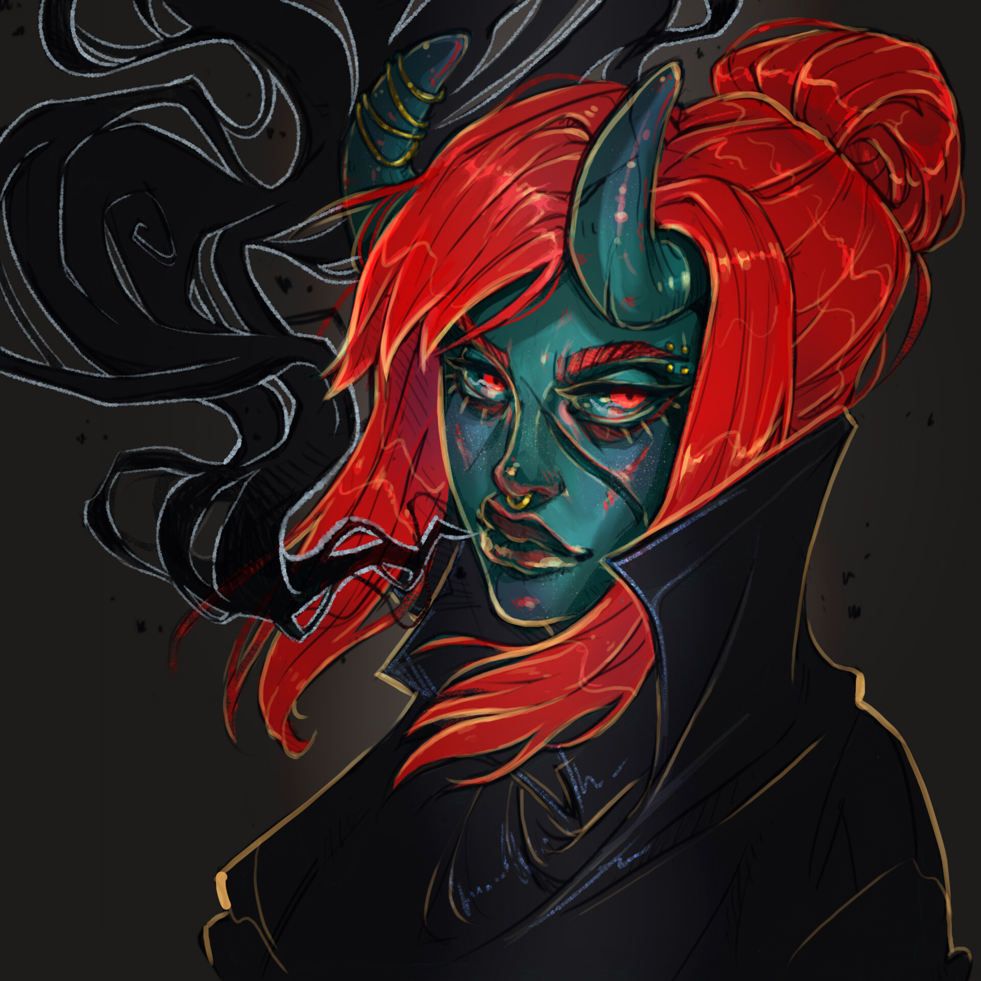 Artstation Demon Girl Racquel Martindale
