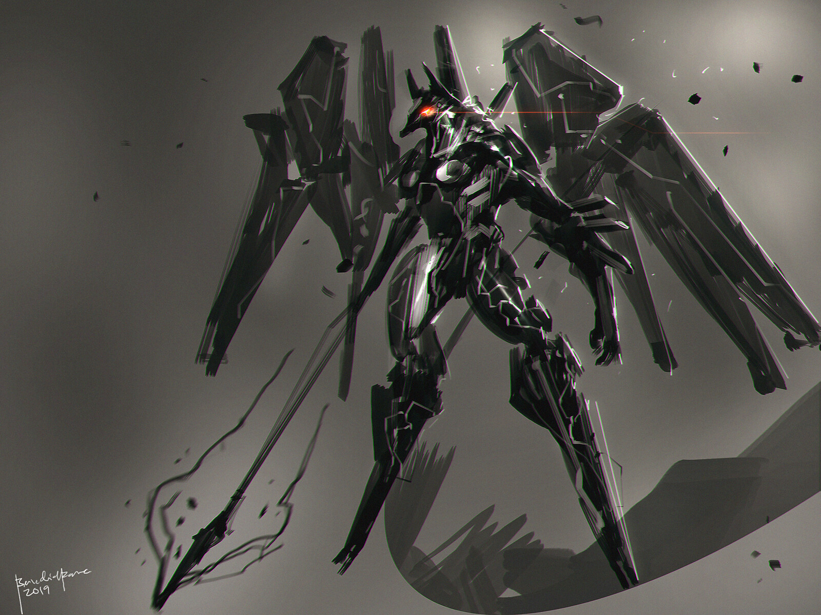 Artstation Zone Of The Enders Anubis Fanart Benedick Bana