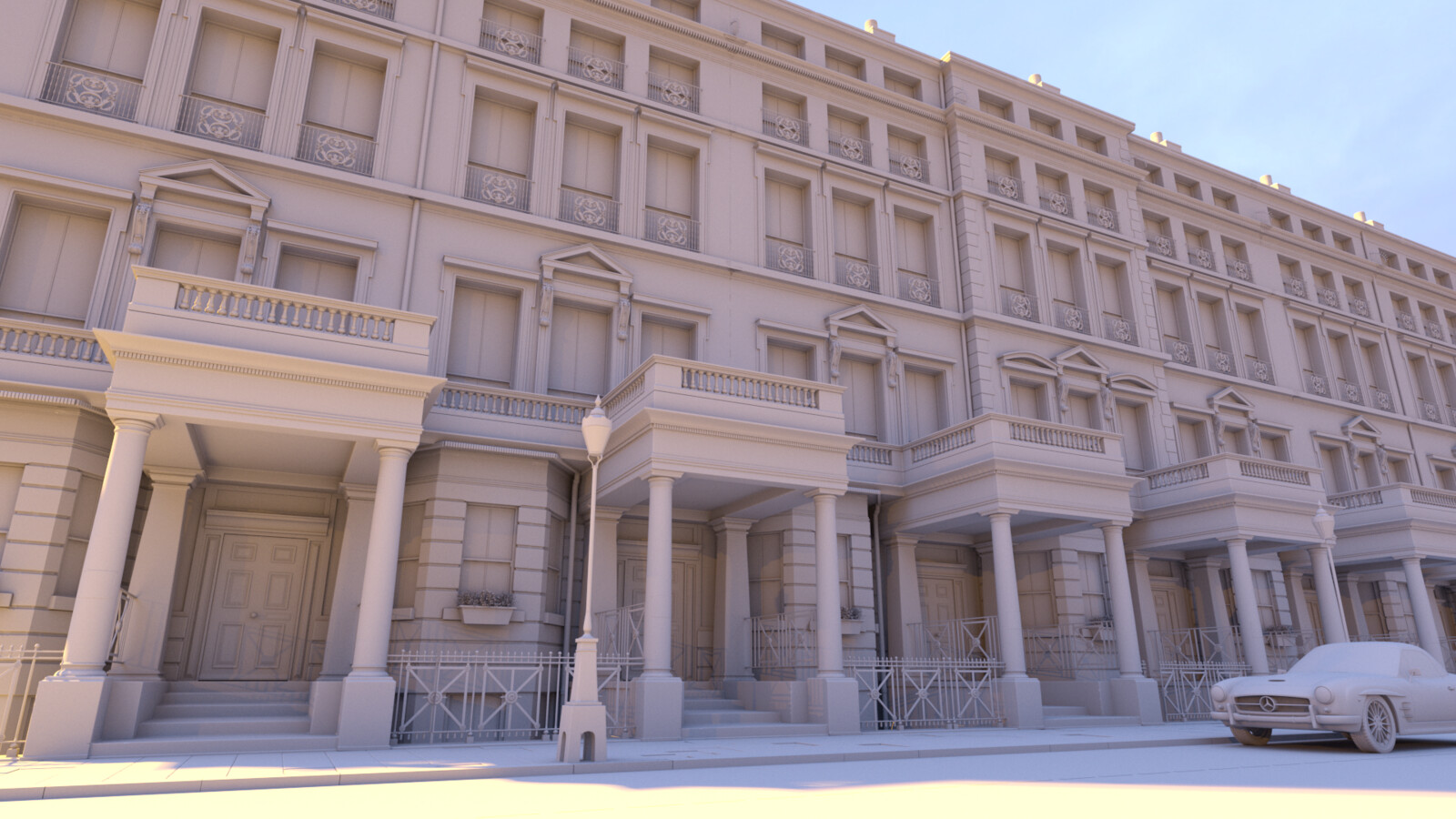 Clay render
