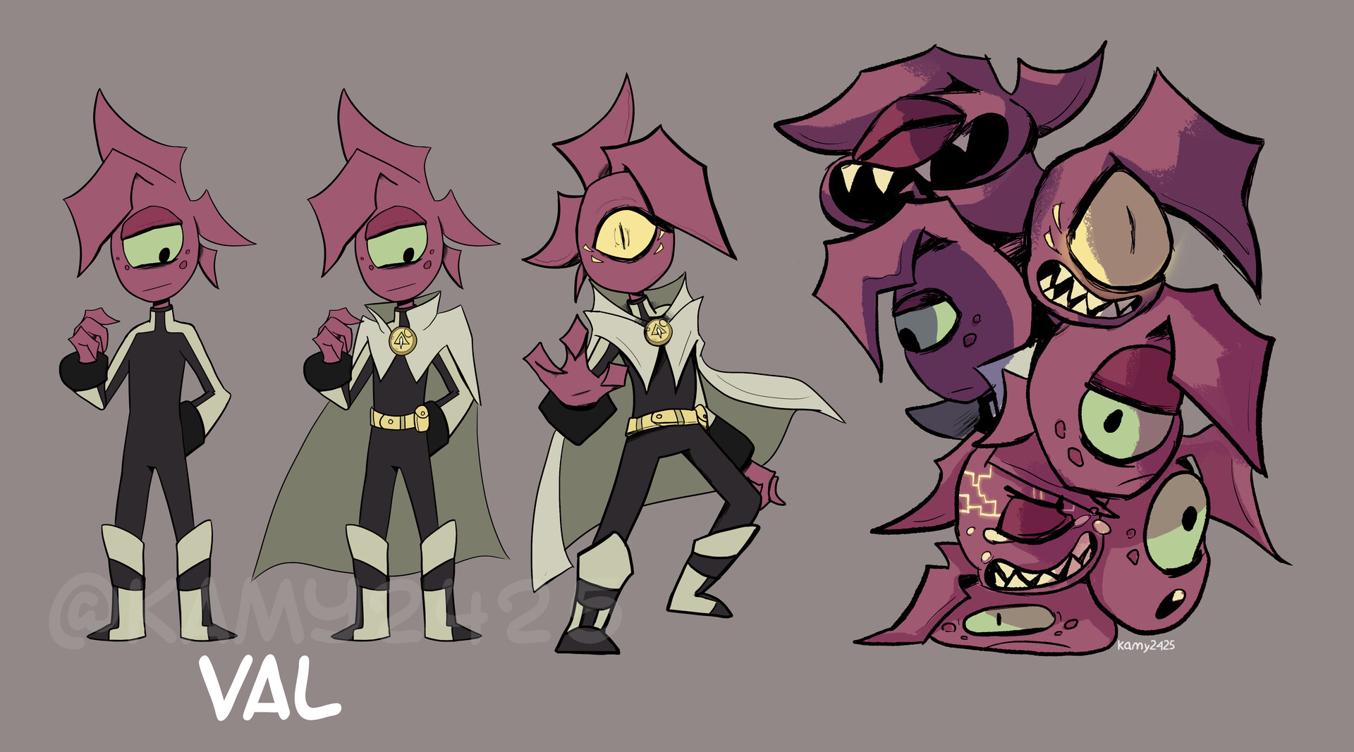 ArtStation - Clusters- Val Character Design