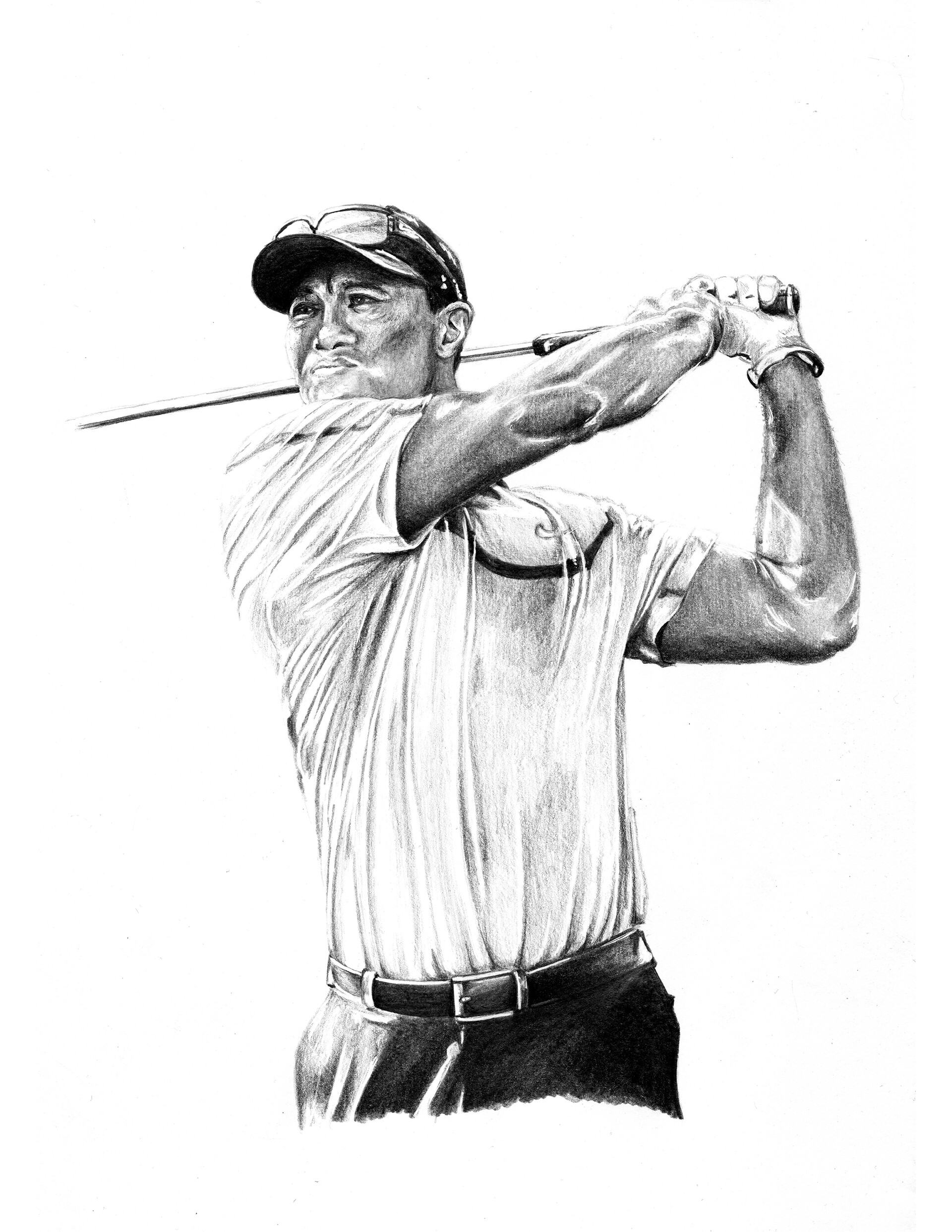 ArtStation Tiger Woods