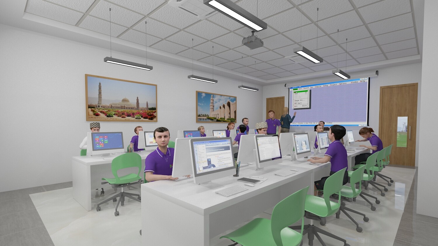 Artstation 3d Interior Rendering Visualization Services Oman For