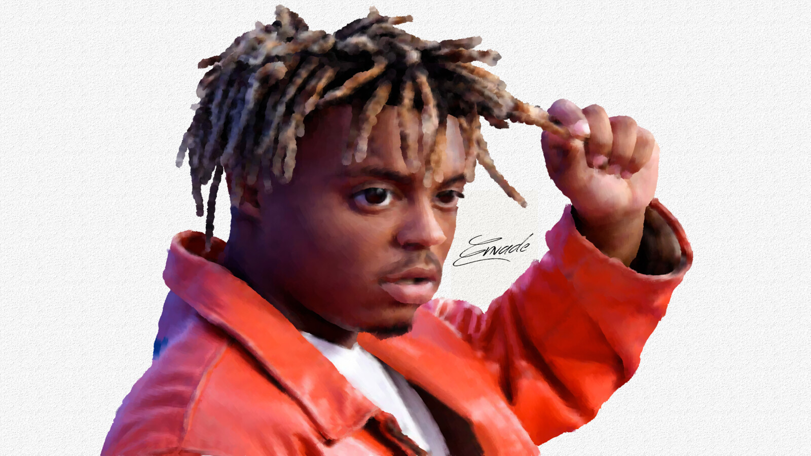 Artstation Juice Wrld Fan Art Envade Art