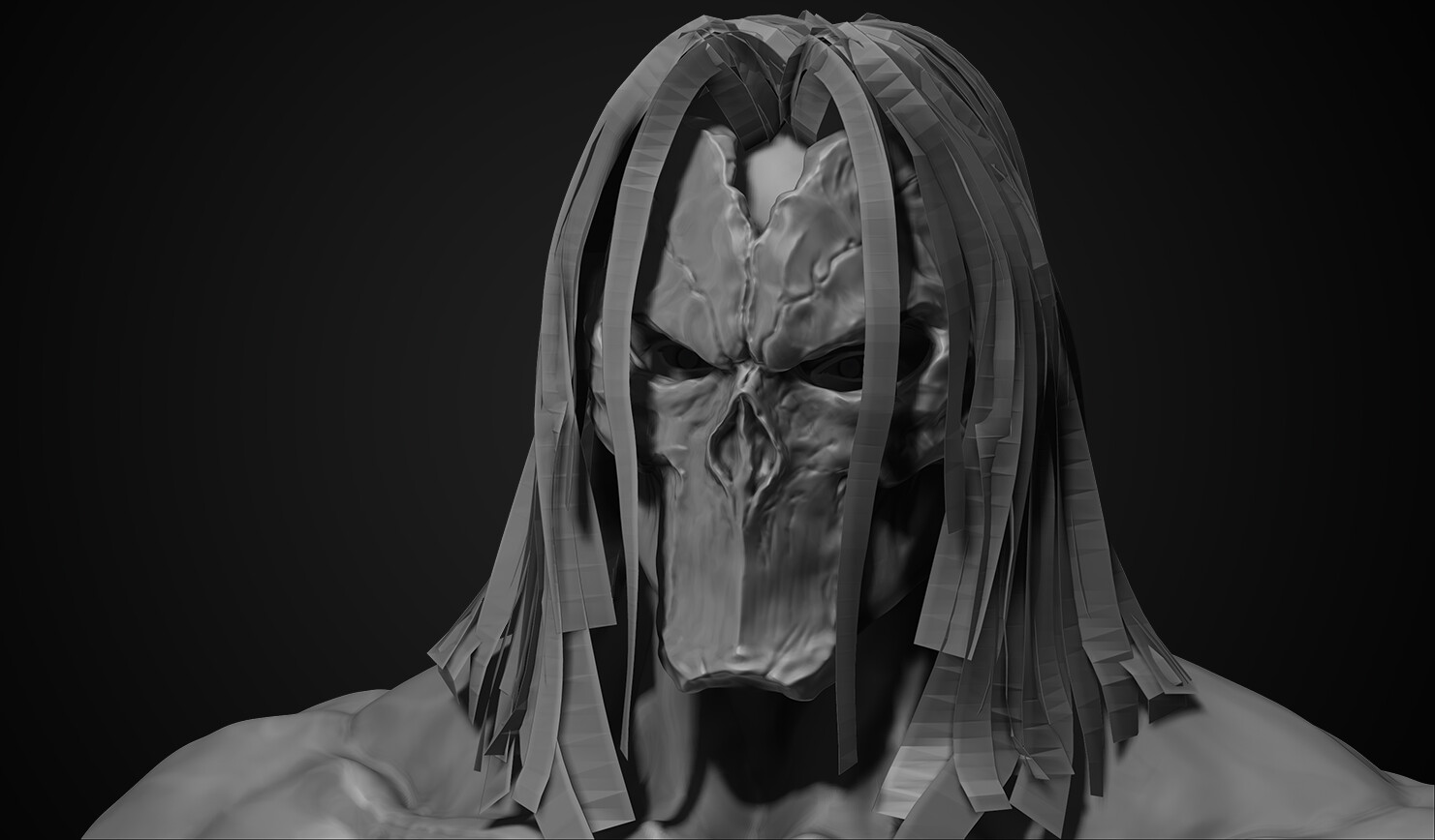 Artur Saukov - Death || Darksiders II Fan art, image size:1481x868