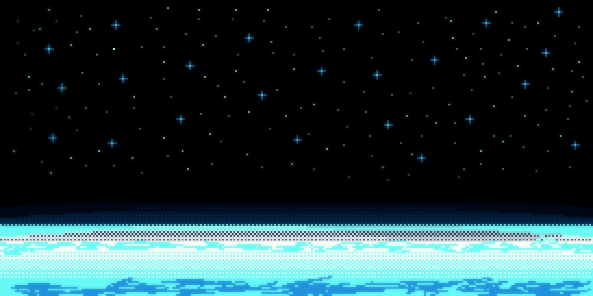 pixel space background