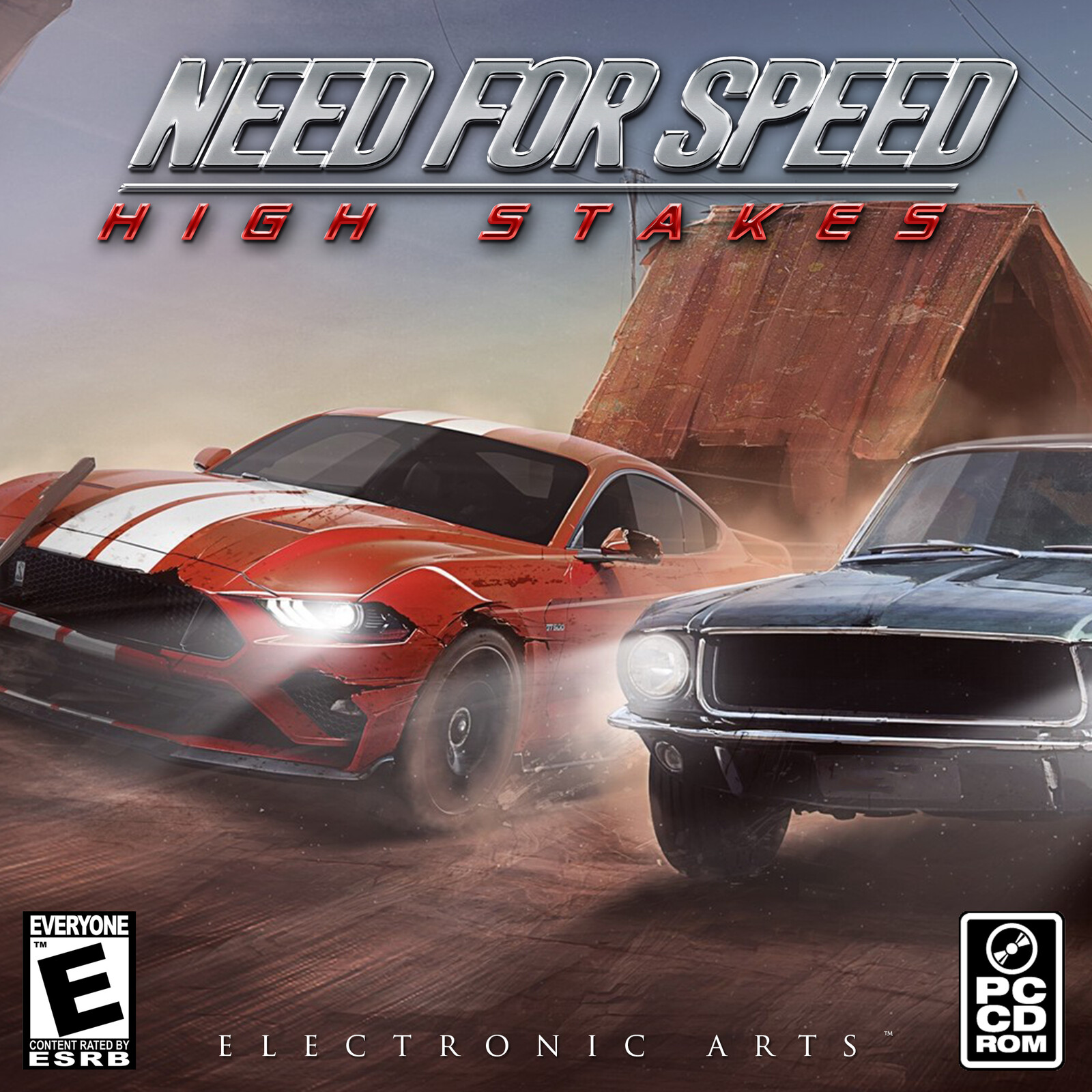Need for Speed High Stakes (New game, old cover style).