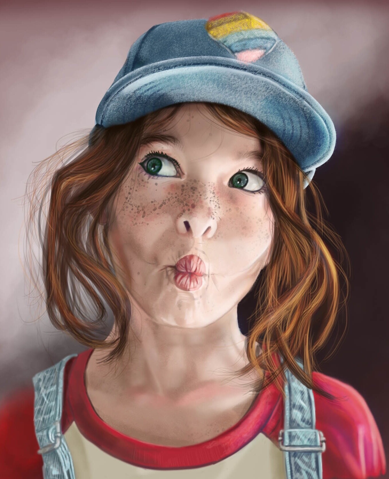 Artstation Digital Painting Portrait Tibor Titschka