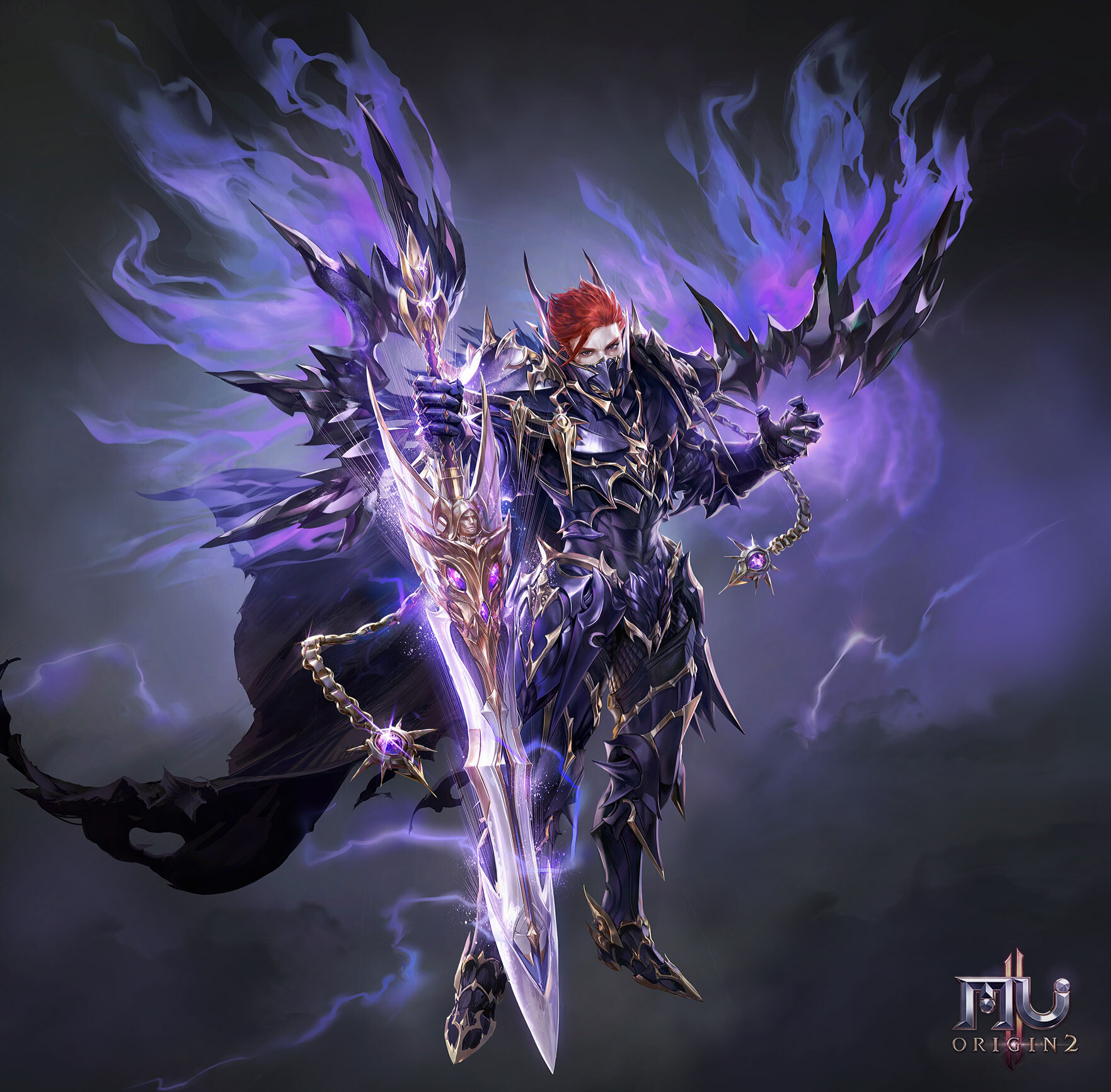 Dark mu. Mu Origin 2 маг. Магические доспехи. Маг мечник.