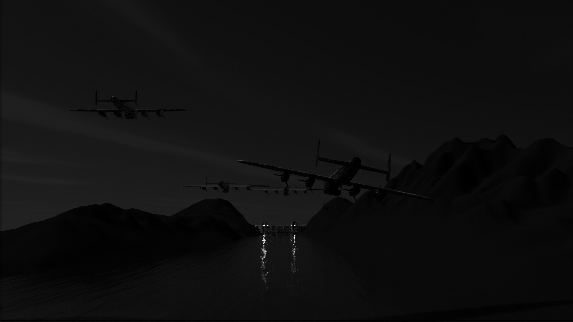 Artstation Dam Busters Group Project Concept Artwork Renders