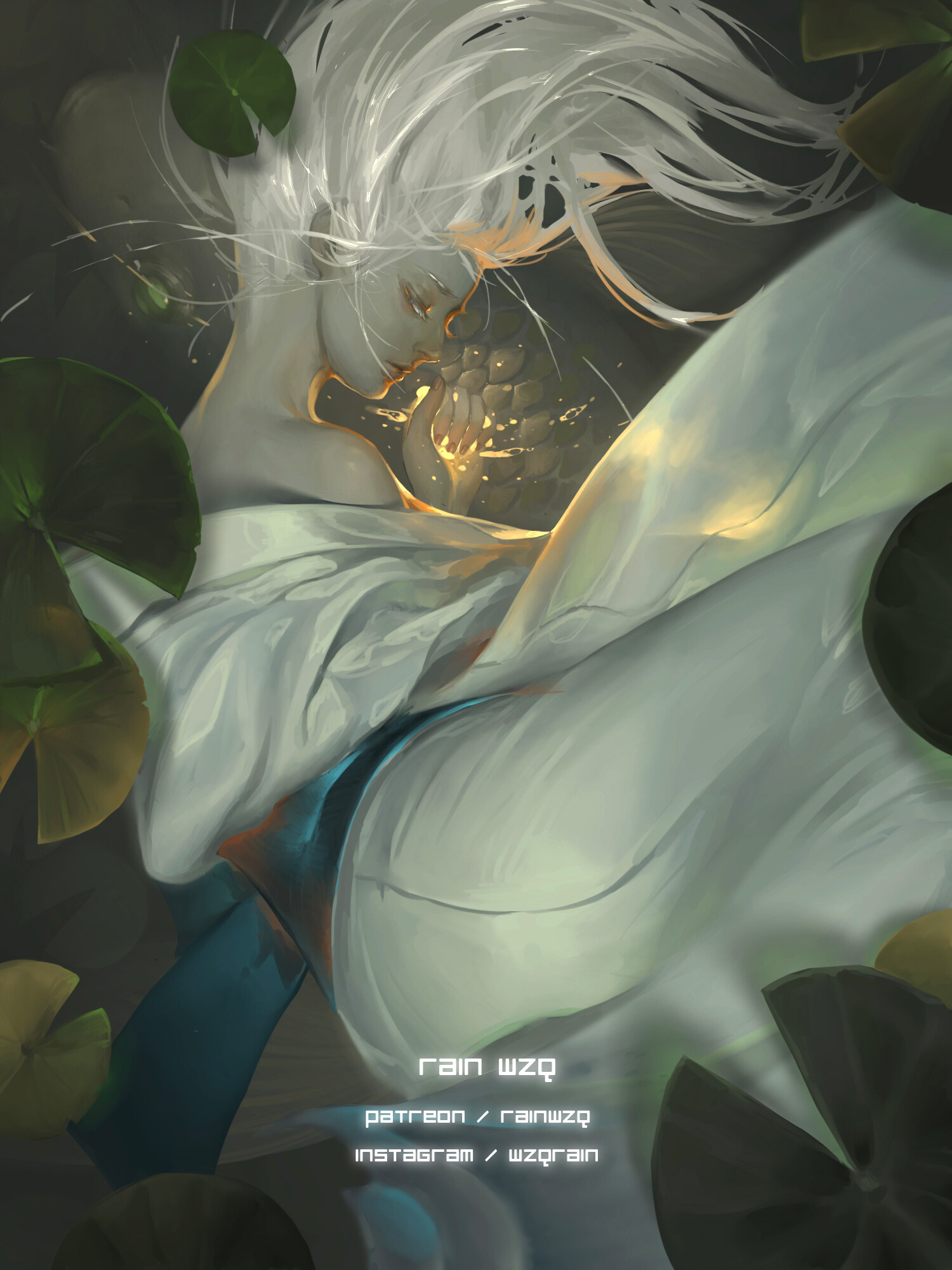 Get Wallpaper Artstation One Eyed Fish Rain Wzq For Android