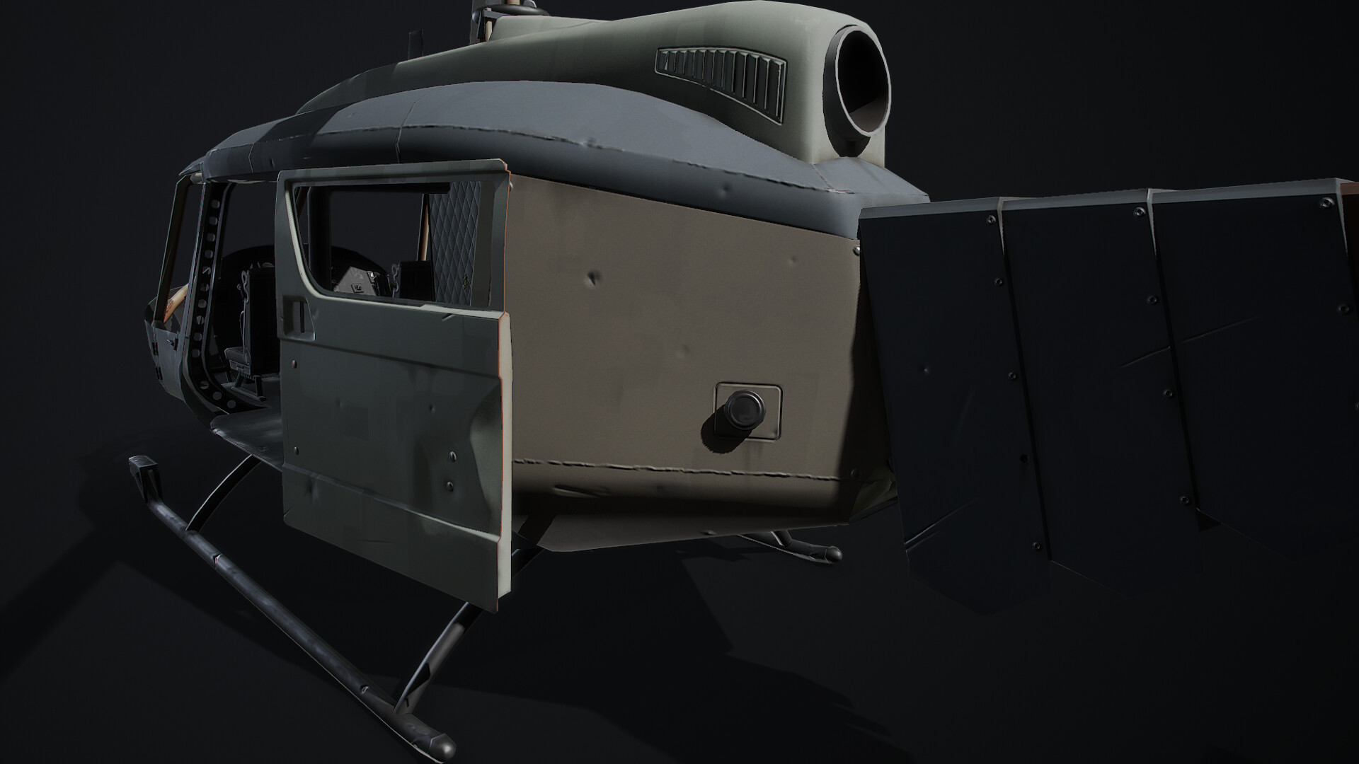 Guy Milner Game Artist Mozzy Helicopter For Hurtworld