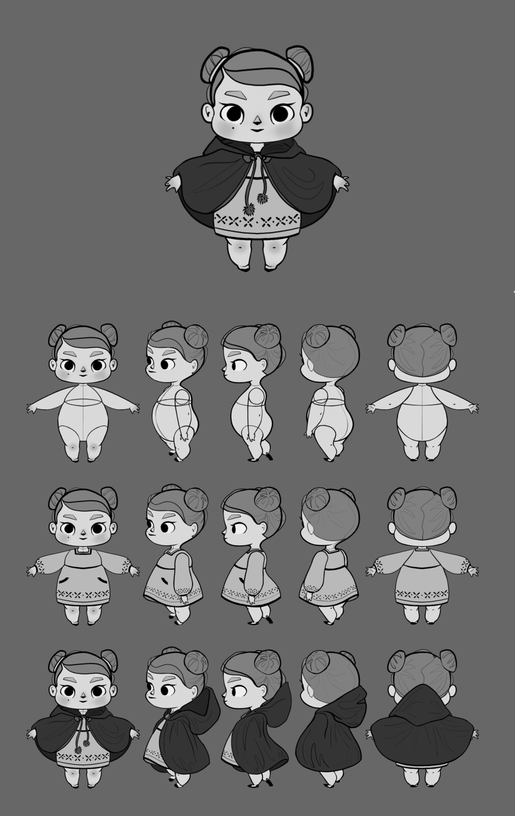 Character Design: Little Girl