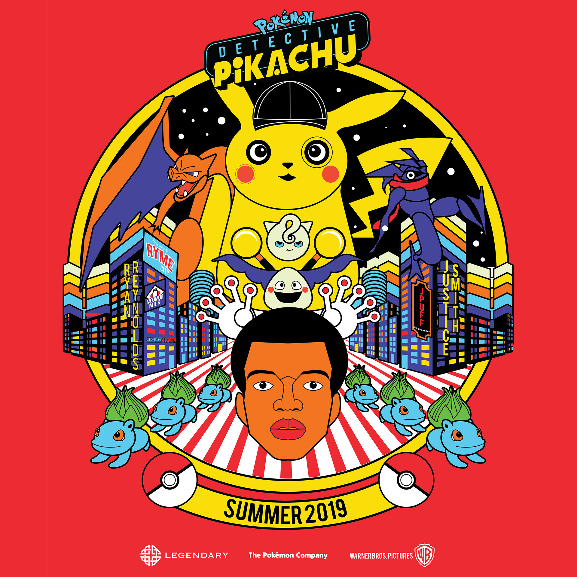 Procreate Urban x Pikachu Supreme Illustration 