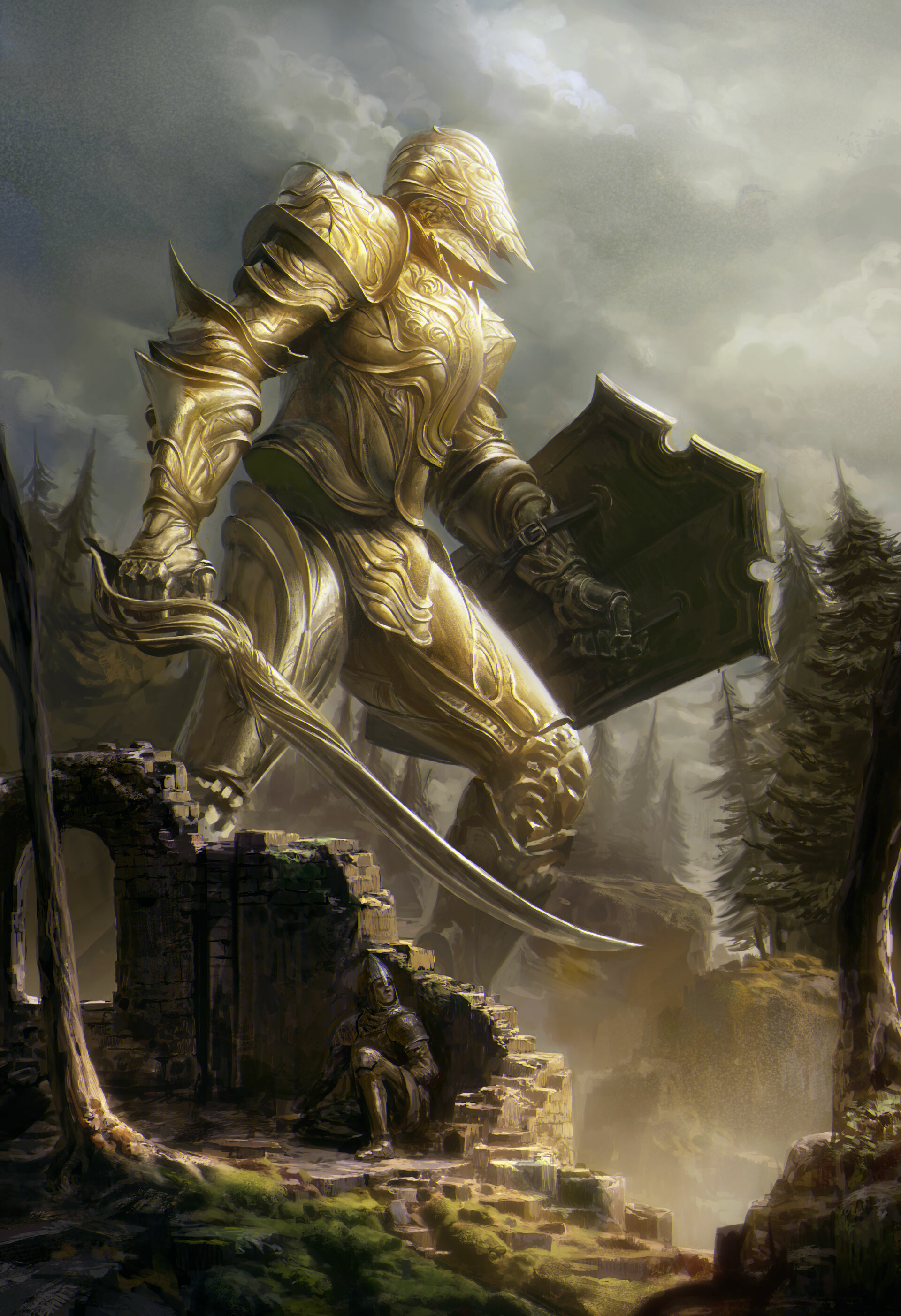 Artstation Spellforce Iii Human Paragon Moritz Lacusteanu