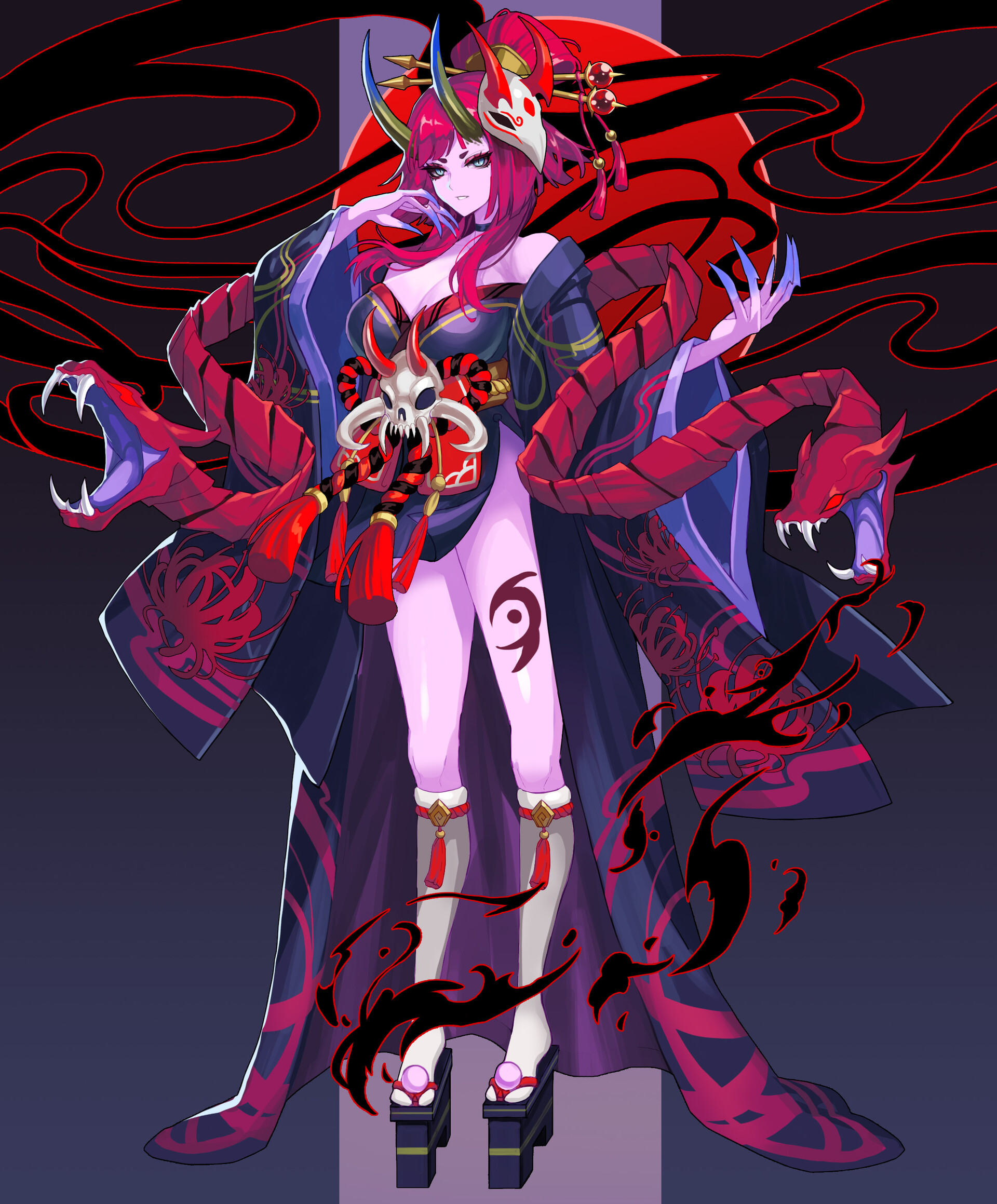 ArtStation - League of Legend Blood moon Evelynn Fanart, park jun seok