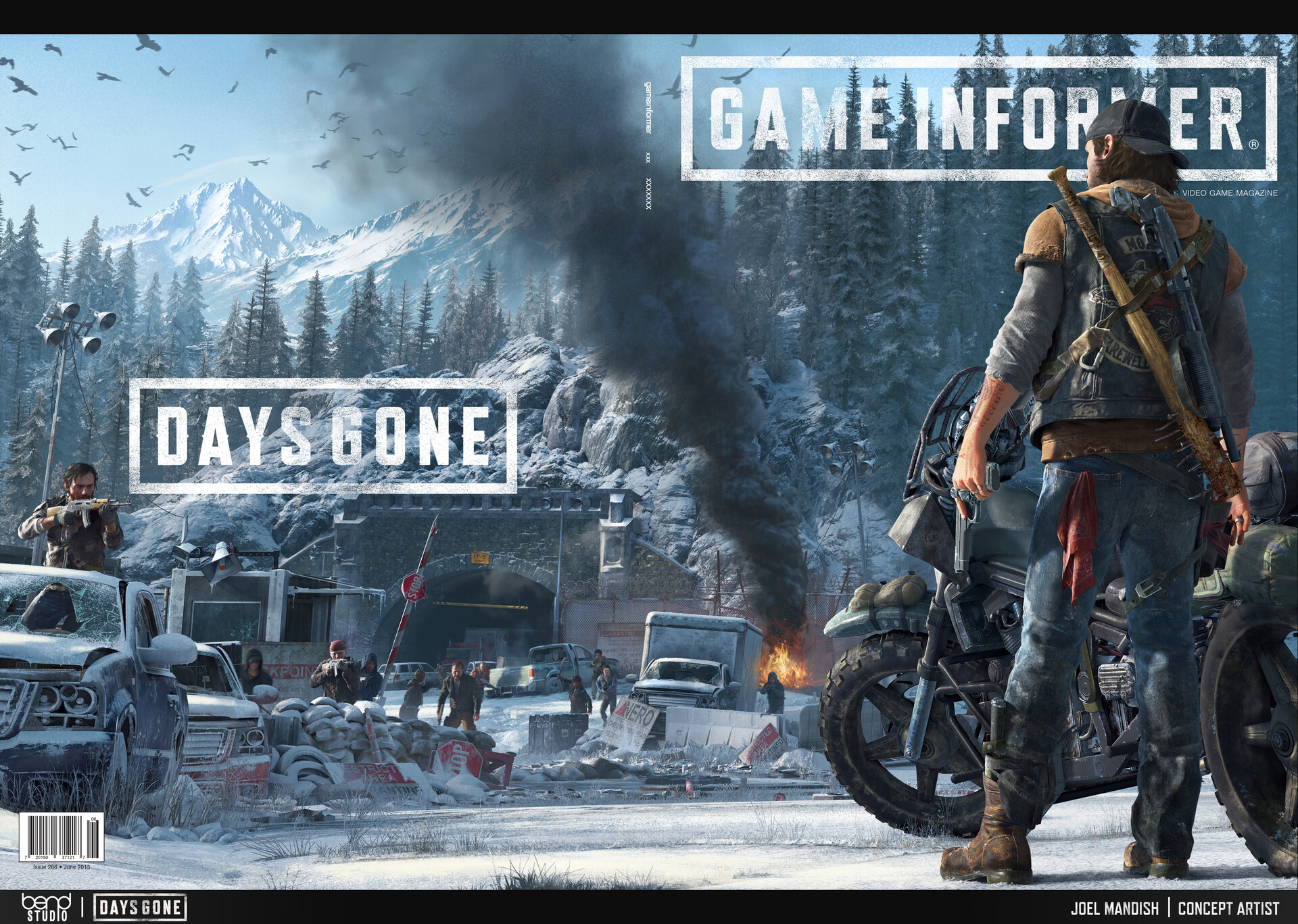DAYS GONE SPECIAL EDITION COVER on Behance